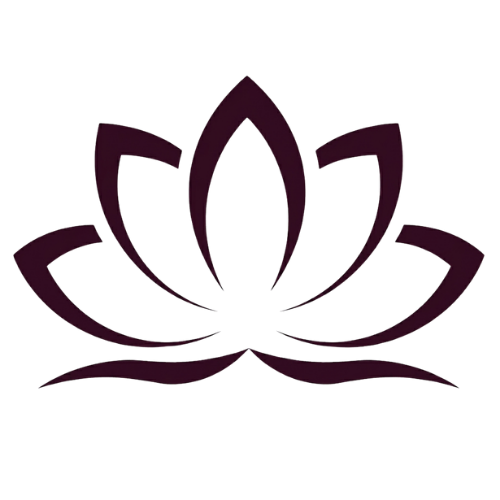 Soma by Katarina LOGO Favicon. Stylized Lotus Flower