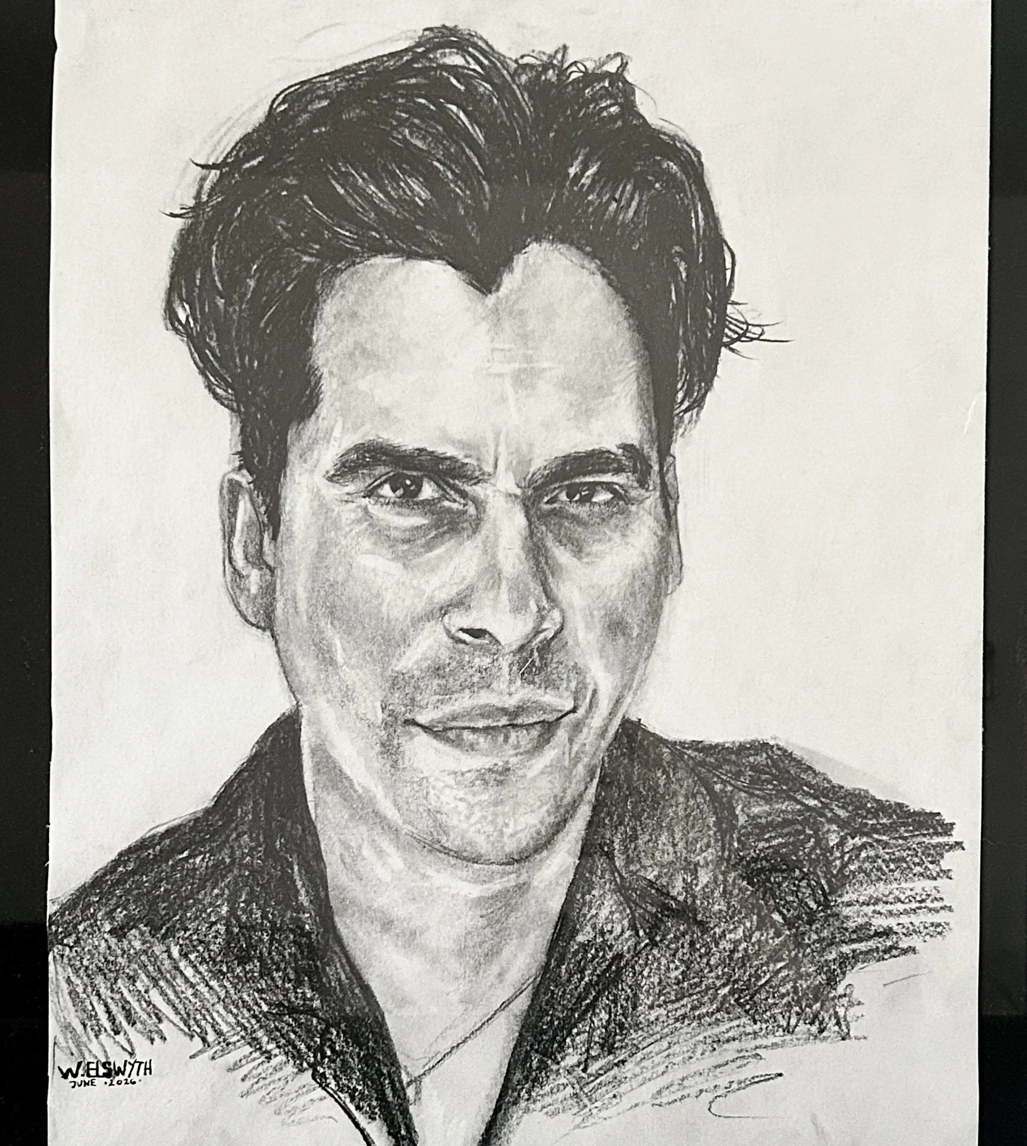   Ah,  2026 
pencil on paper  
12 x 16 in
 