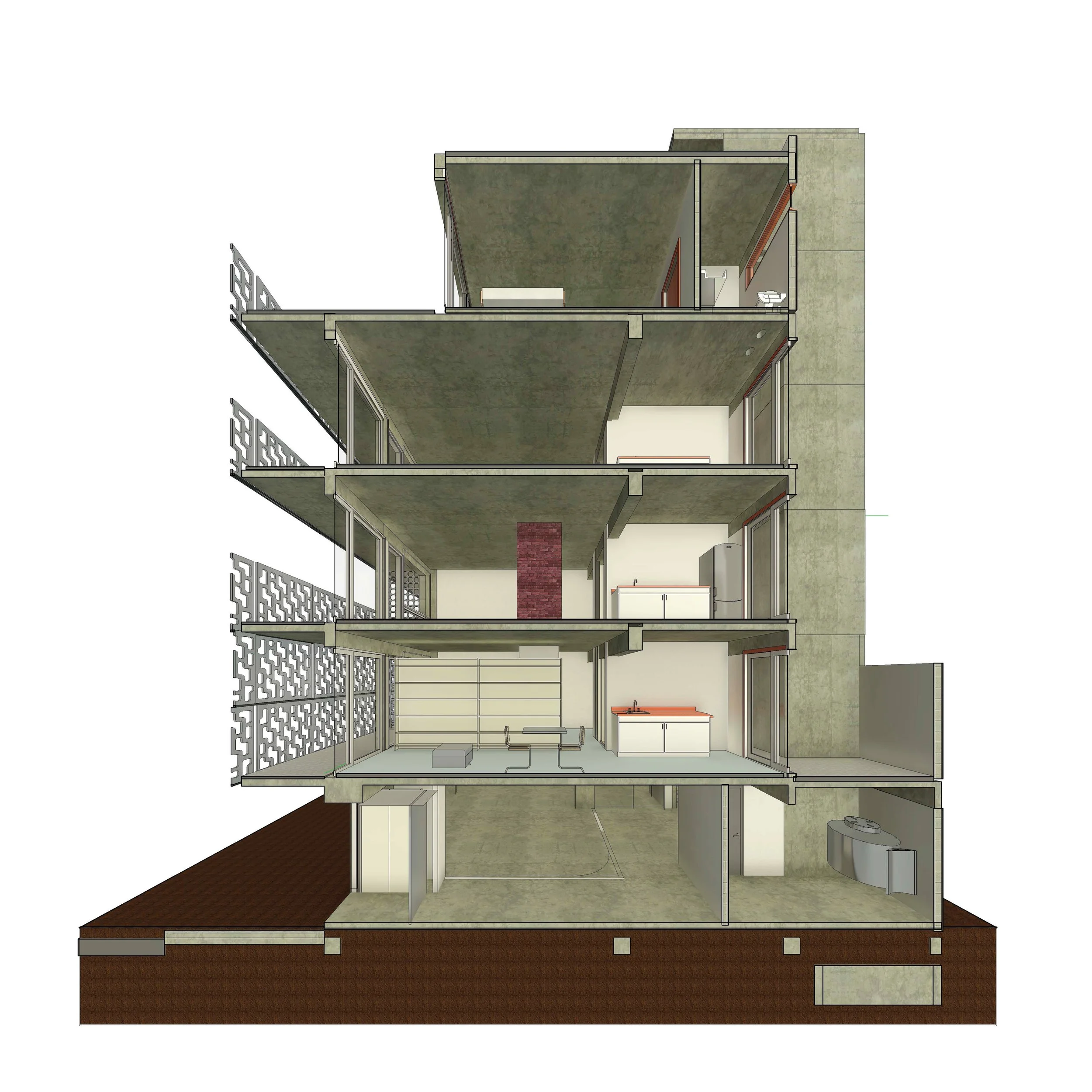 Building in Saavedra