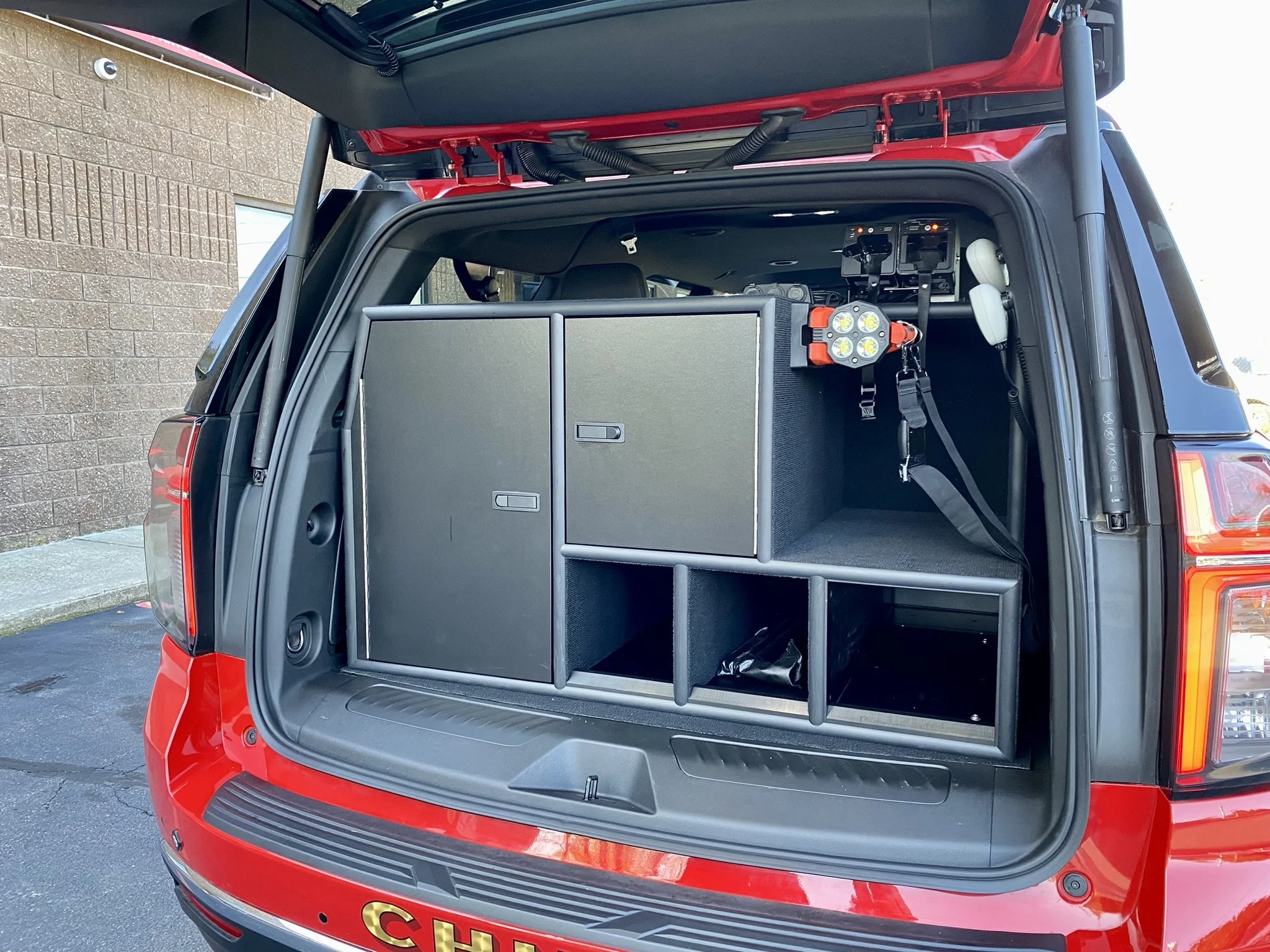 Command box for Fire fighters