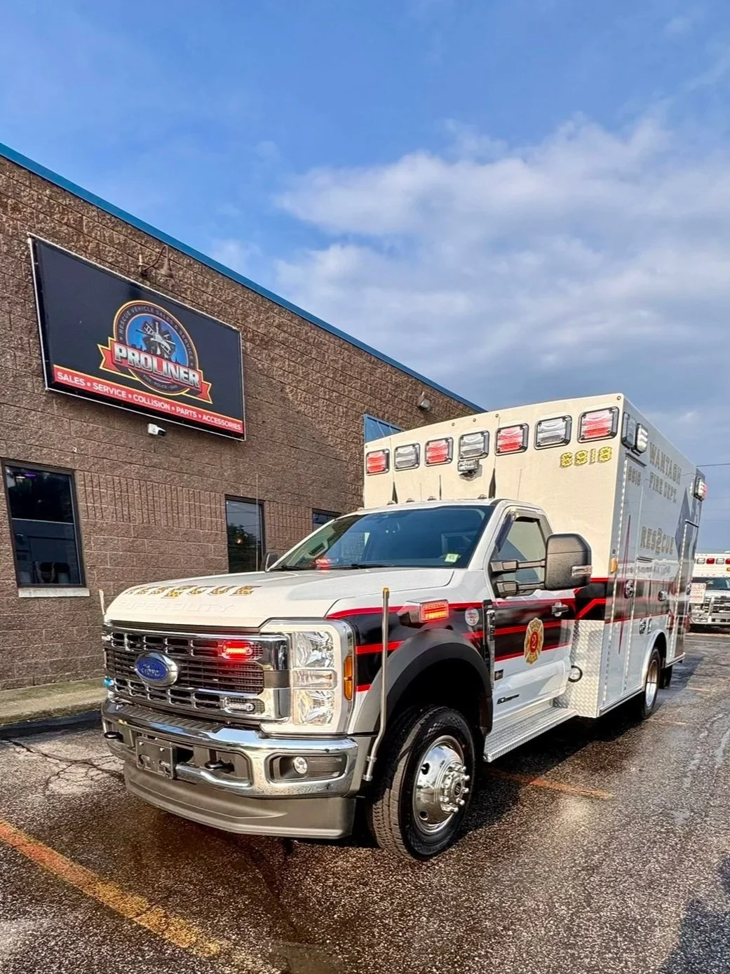 Wantagh FD's New Ambulance 