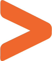Logo de Prometheus en color naranja sobre fondo negro