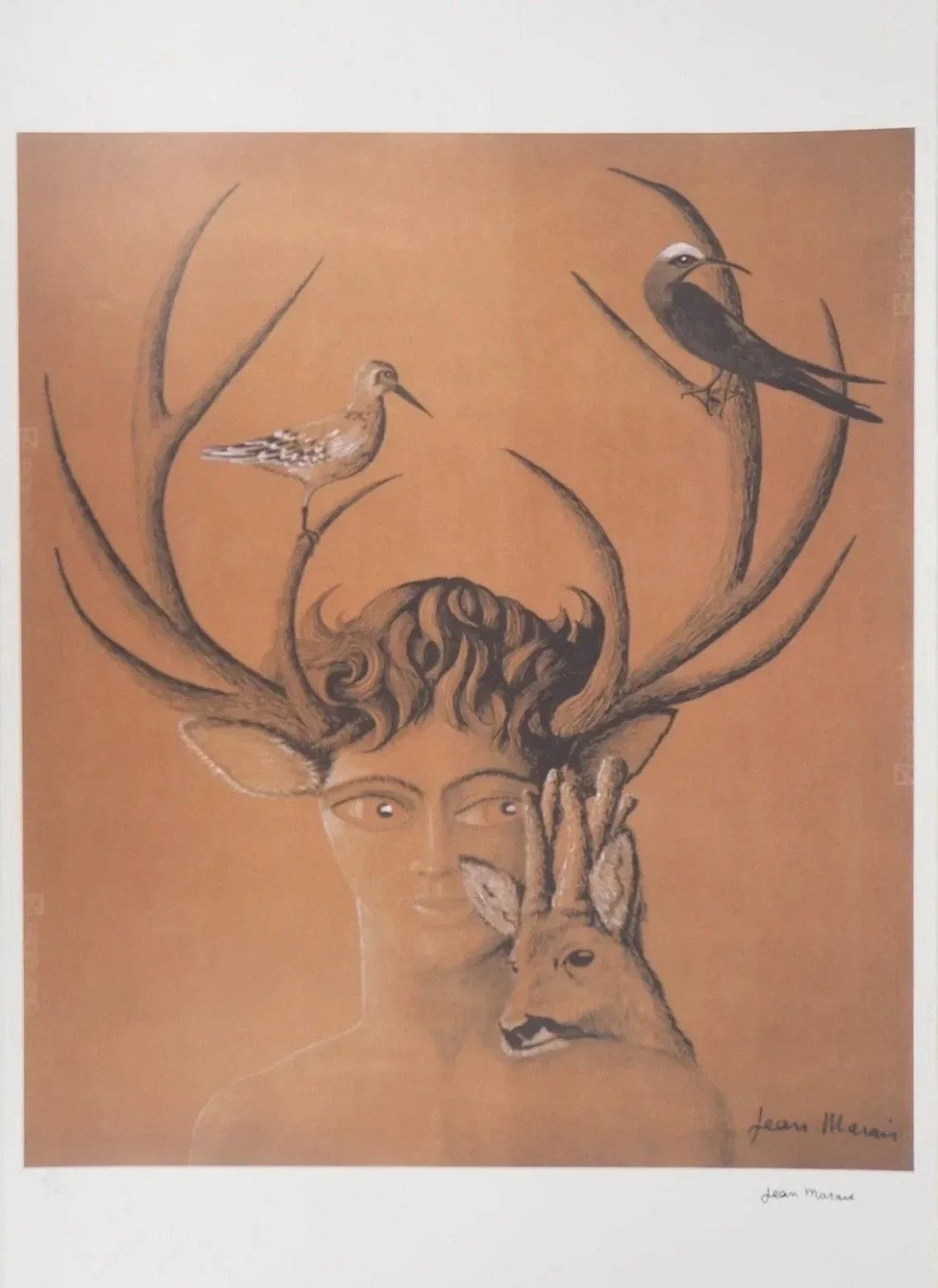 Lithographie Jean Marais