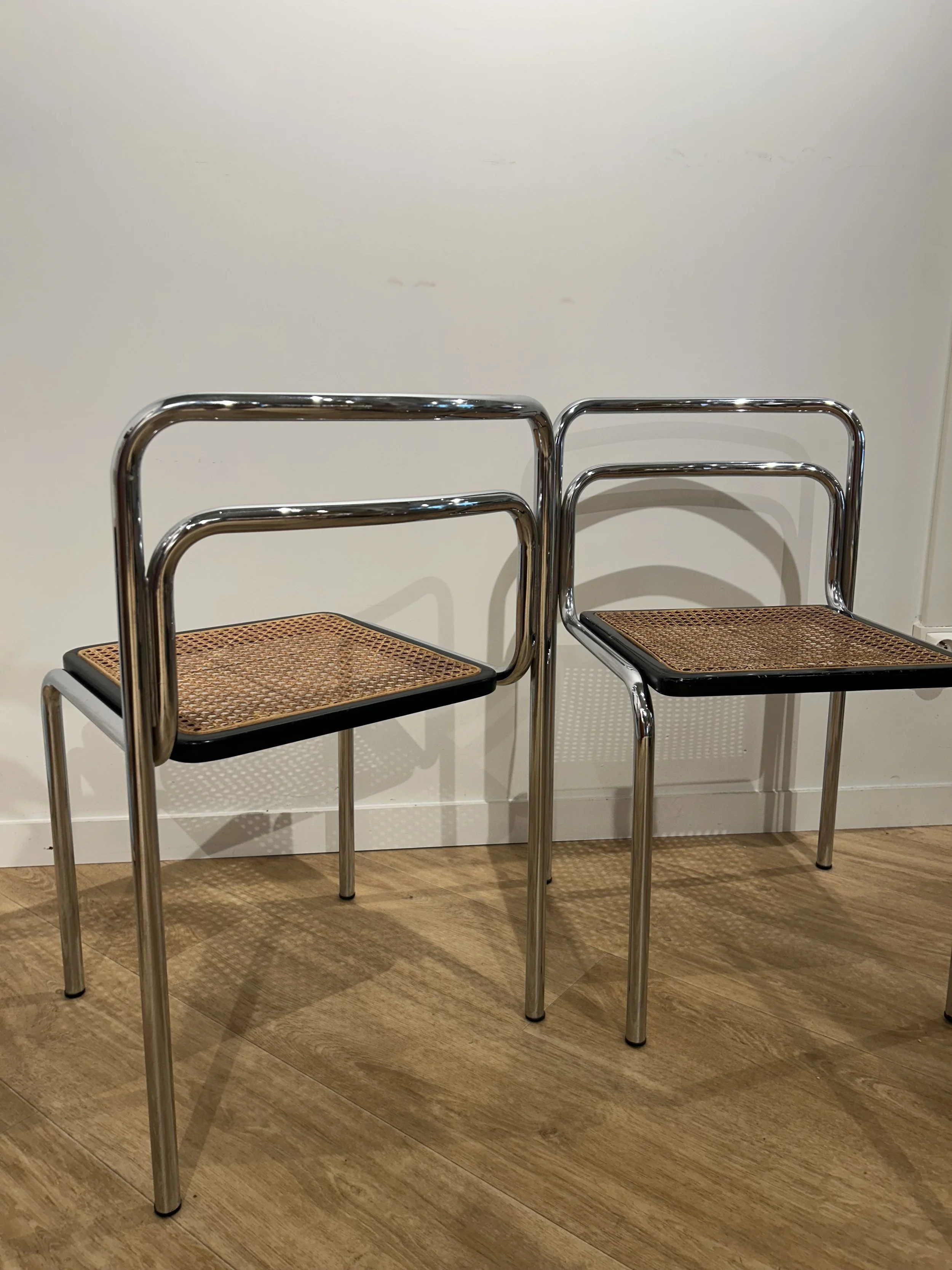 Duo de Chaises Cannées