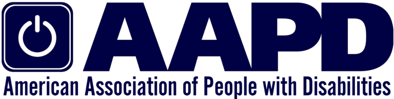 Logo for American Association of People with Disabilities