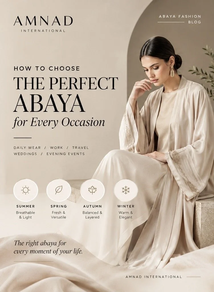 How to Choose the Perfect Abaya for Every Occasion