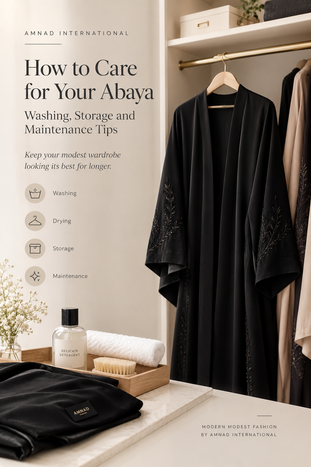 How to Care for Your Abaya: Washing, Storage and Maintenance Tips
