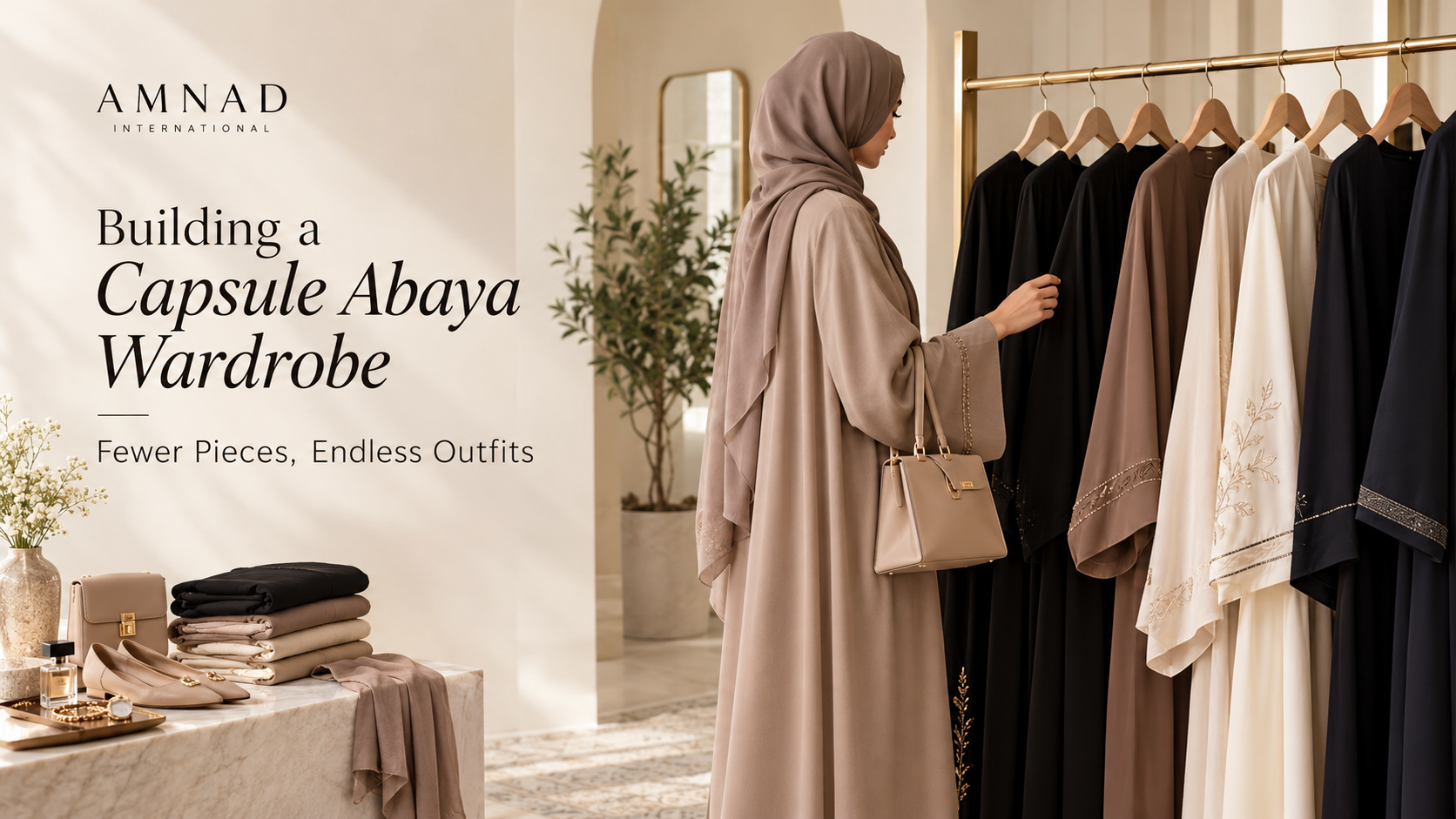 Building a Capsule Abaya Wardrobe: Fewer Pieces, Endless Outfits
