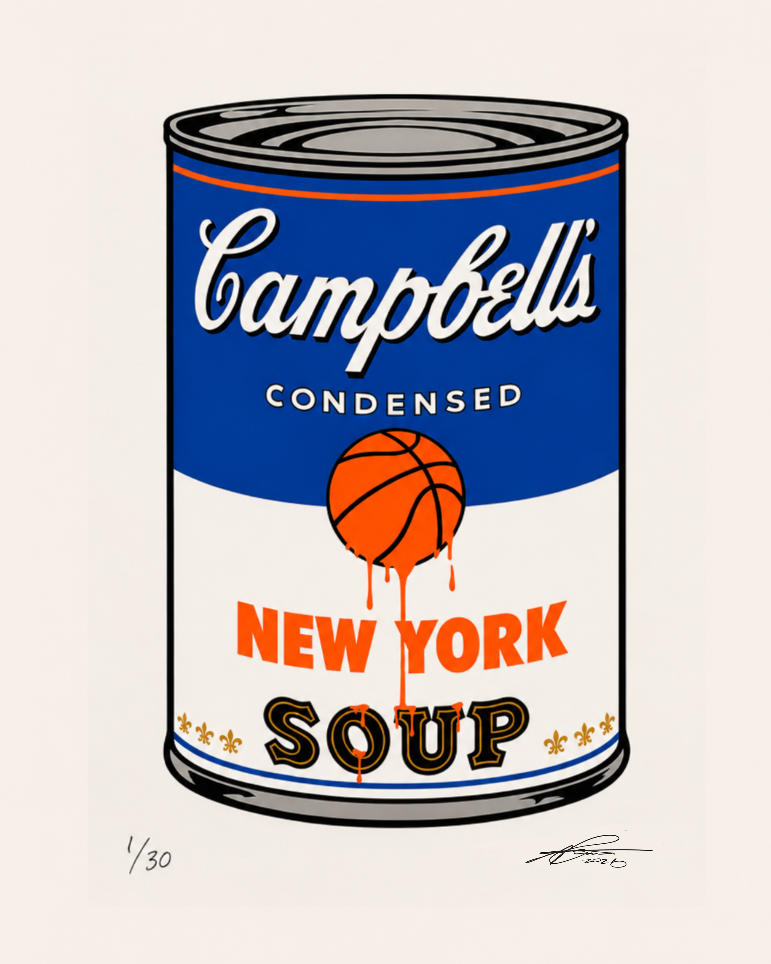 Hand Painted Limited Edition (Edition of 30)