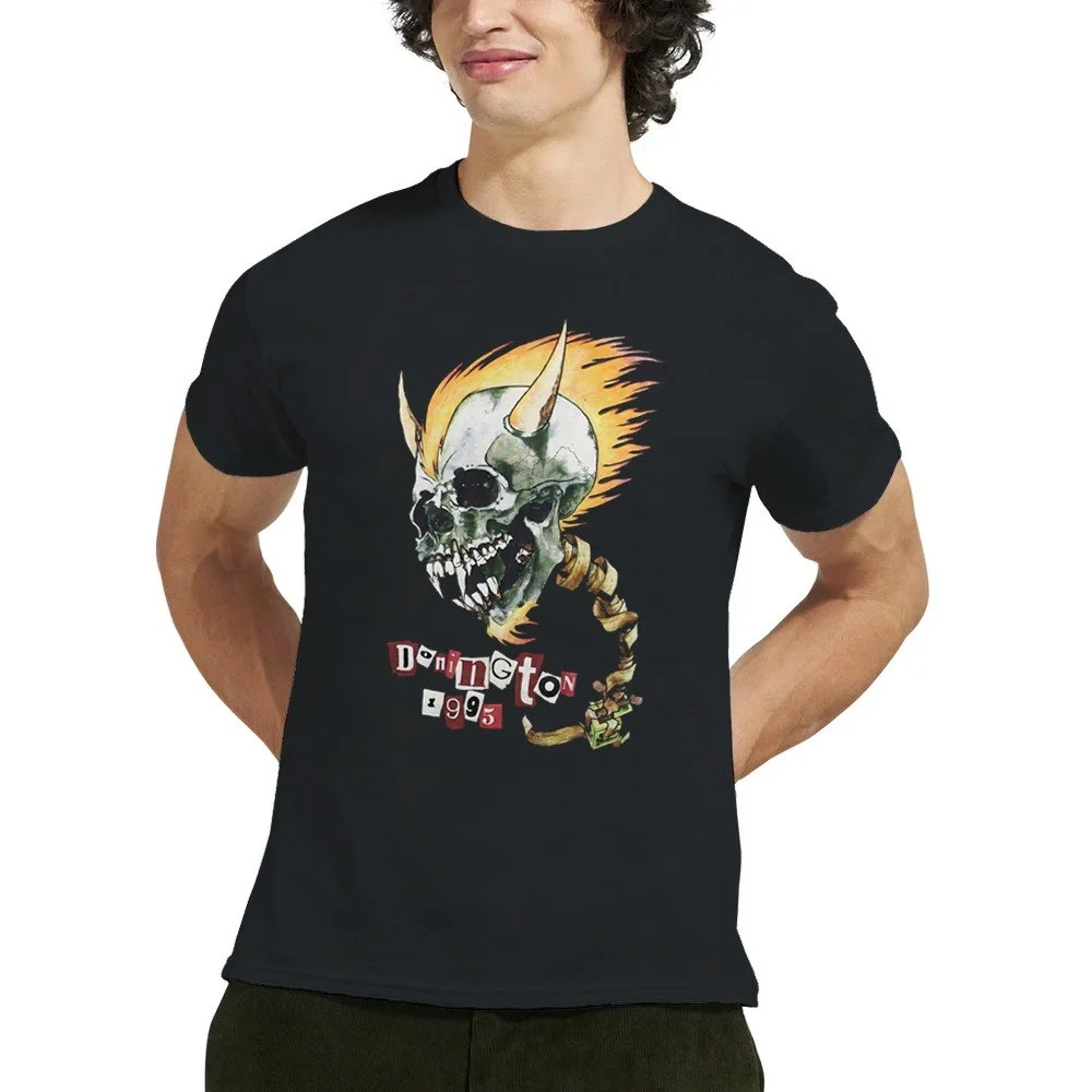 Monsters of Rock Donington Park 1995 Replica Heavyweight Cotton T-Shirt