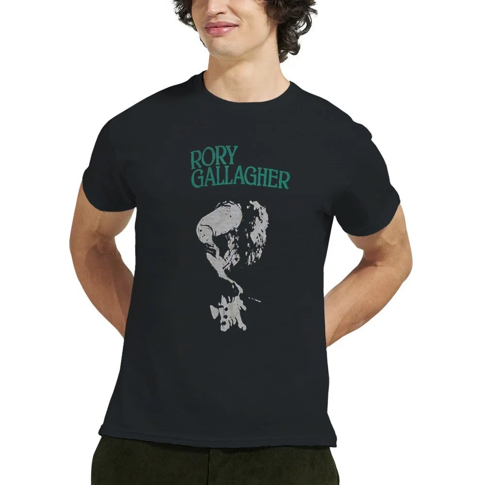 Rory Gallagher Stage Struck UK Tour Replica T-Shirt - Heavyweight Cotton