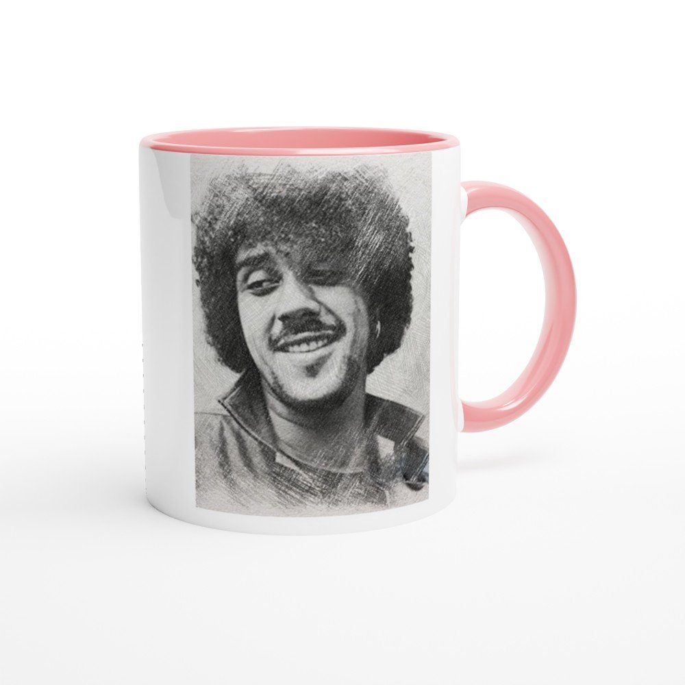 Phil Lynott Commemorative Sketch Art Ceramic Mug - 11oz Music Gift