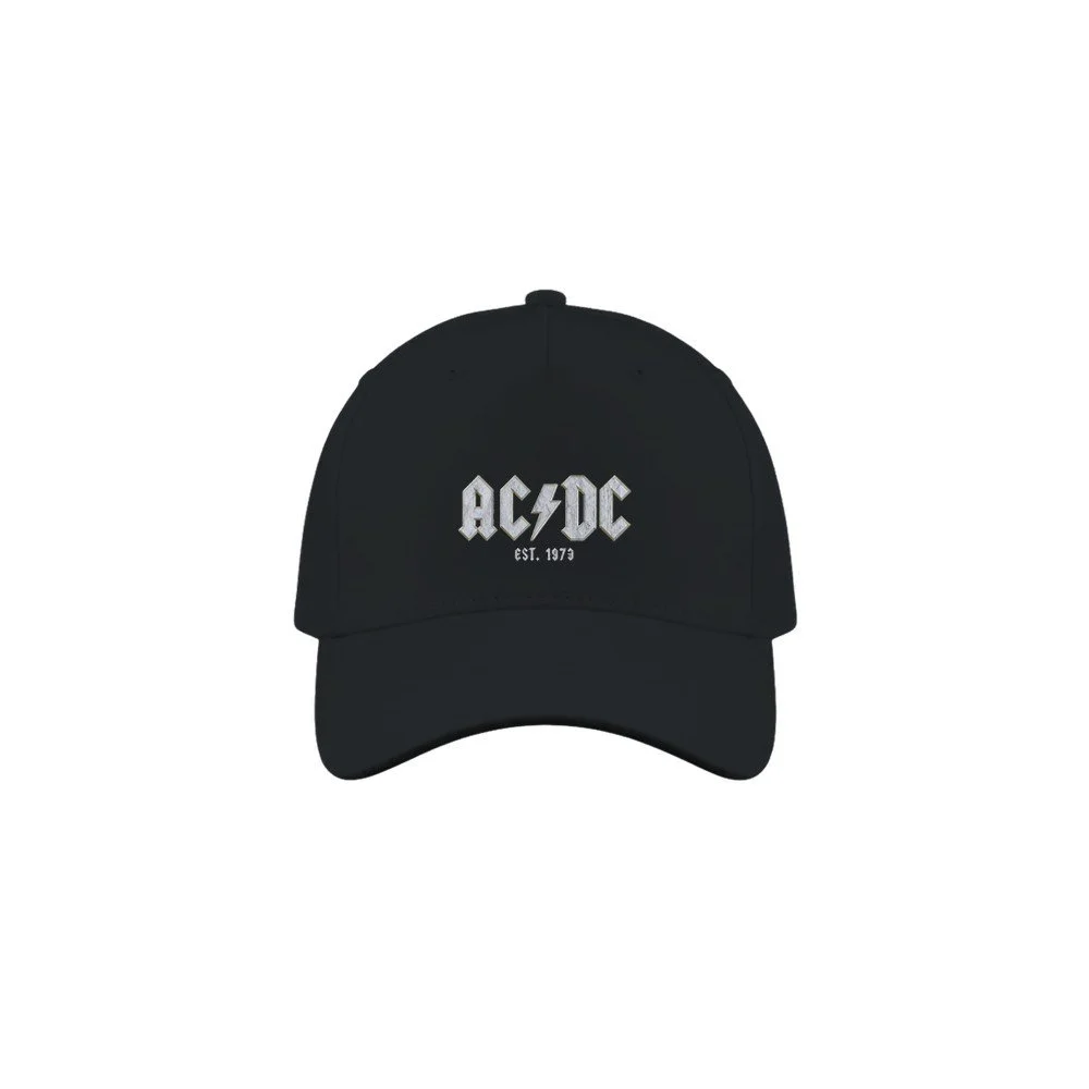 AC/DC Est 1973 5-Panel Cotton Twill Cap – Iconic Rock Band Merchandise