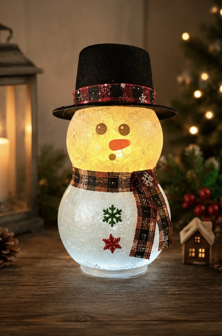 Snowman Aglow