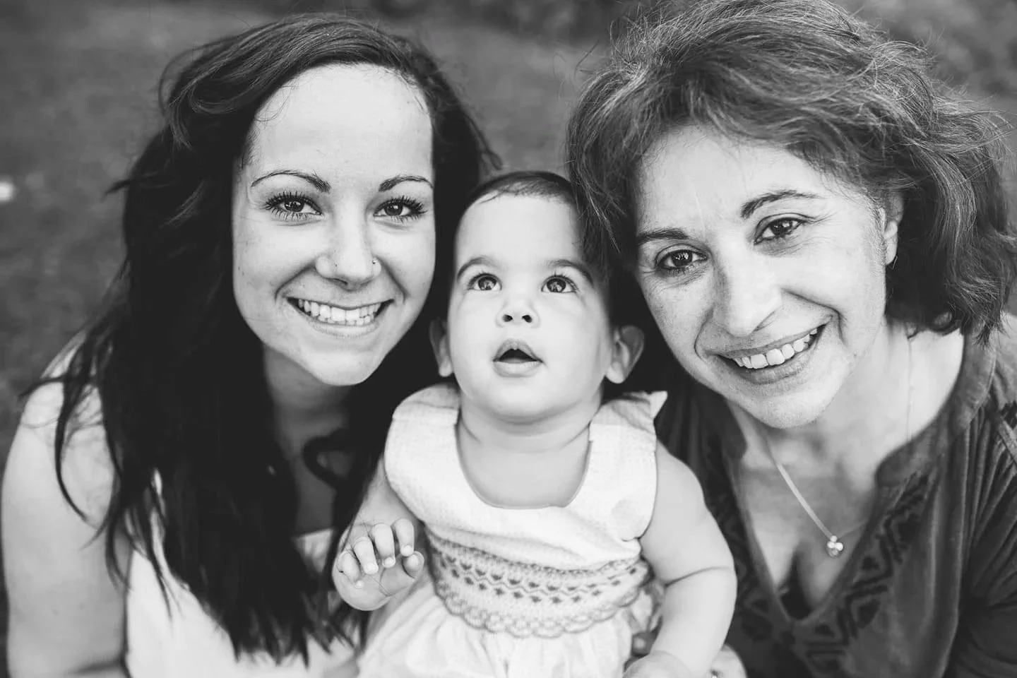 Laura, sa fille et Raphaëlle