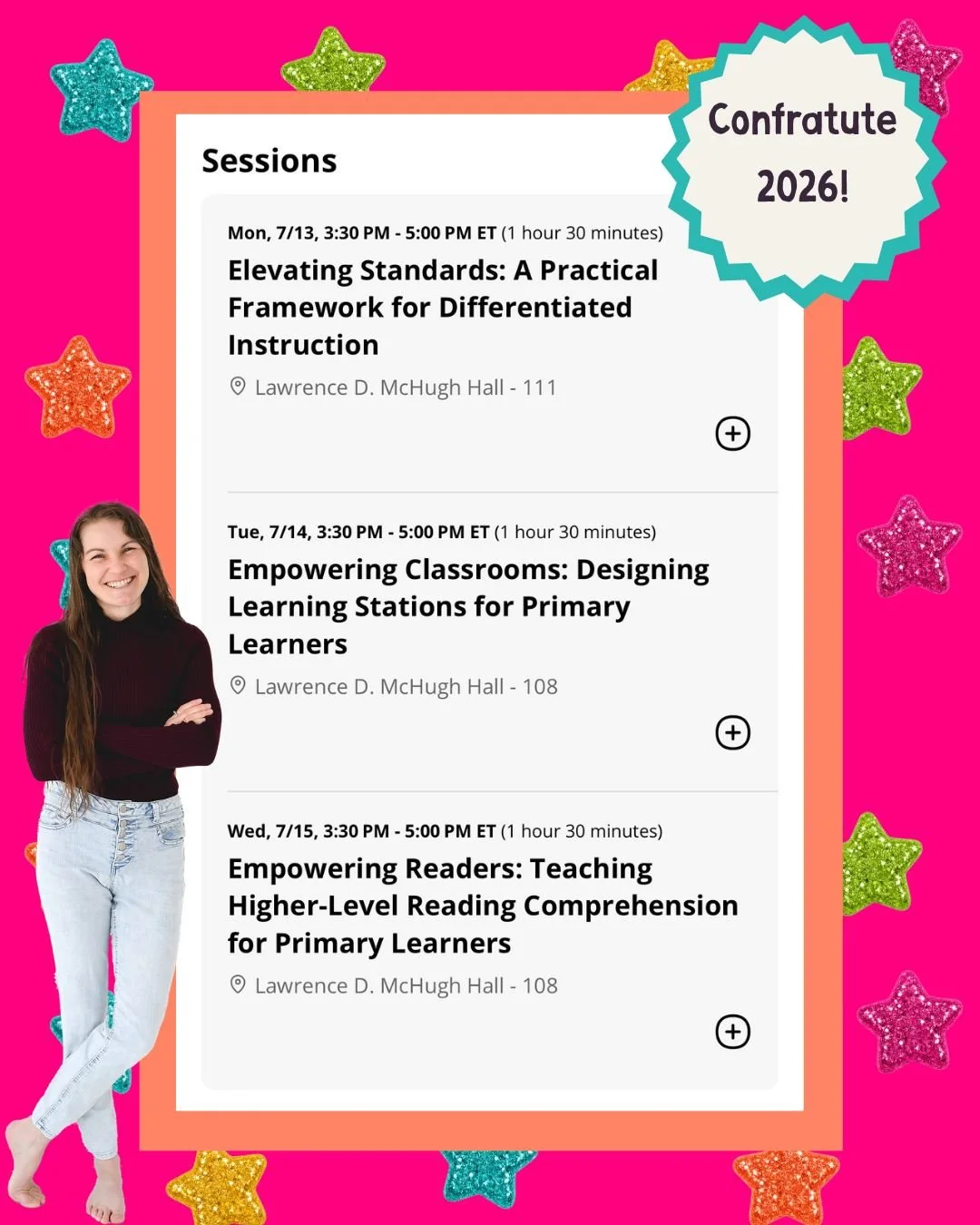 5 a.m. flight and on my way back to where it all began! UConn is the place that sparked my journey in gifted education, and I'm excited to be returning for another incredible week of learning, connecting, growing (and dancing!) at #Confratute2026. If