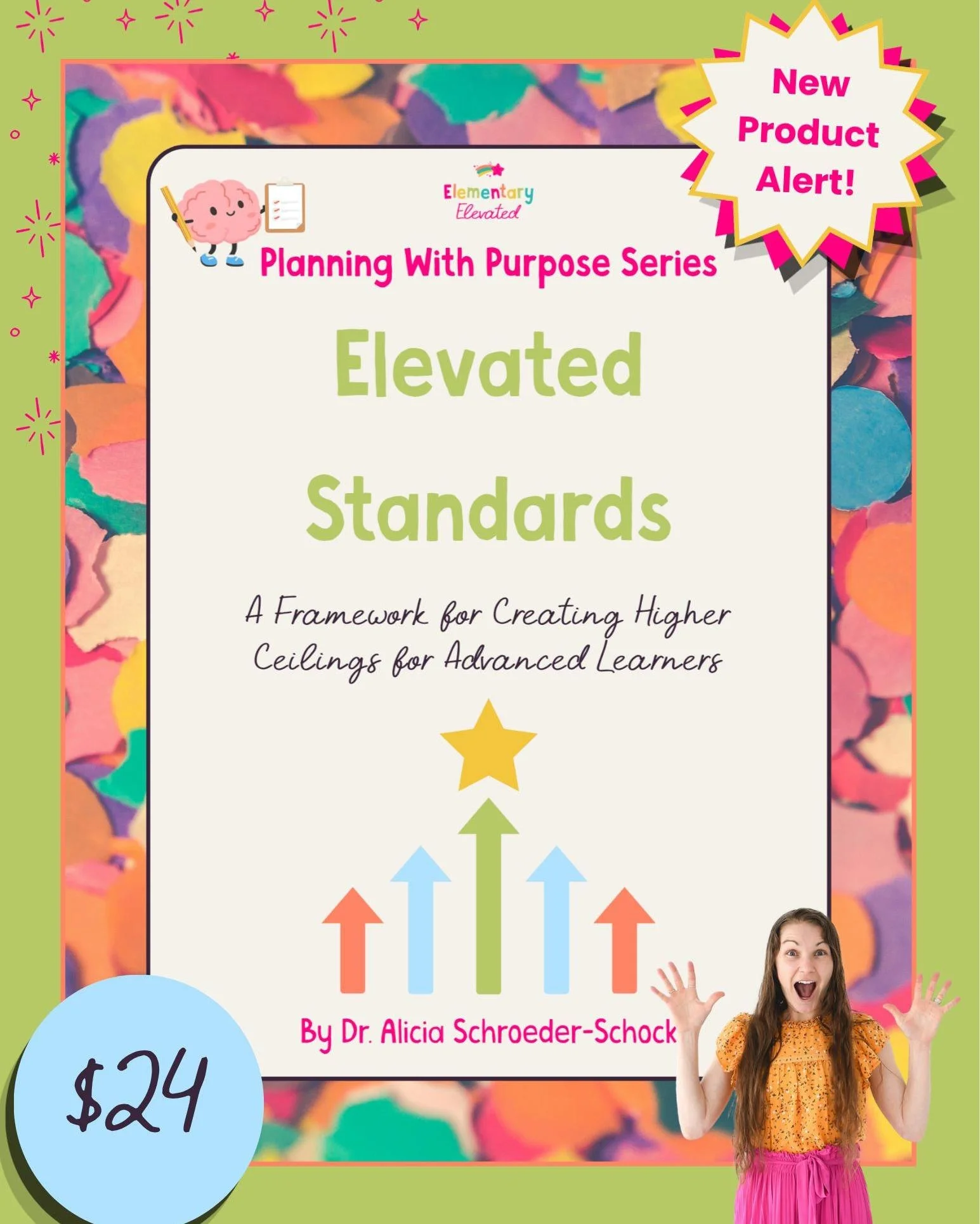 "I have already started to use this resource in my planning."

After years of speaking, writing, and training on differentiating standards, I am excited to finally share Elevated Standards: A Framework for Creating Higher Ceilings for Advan