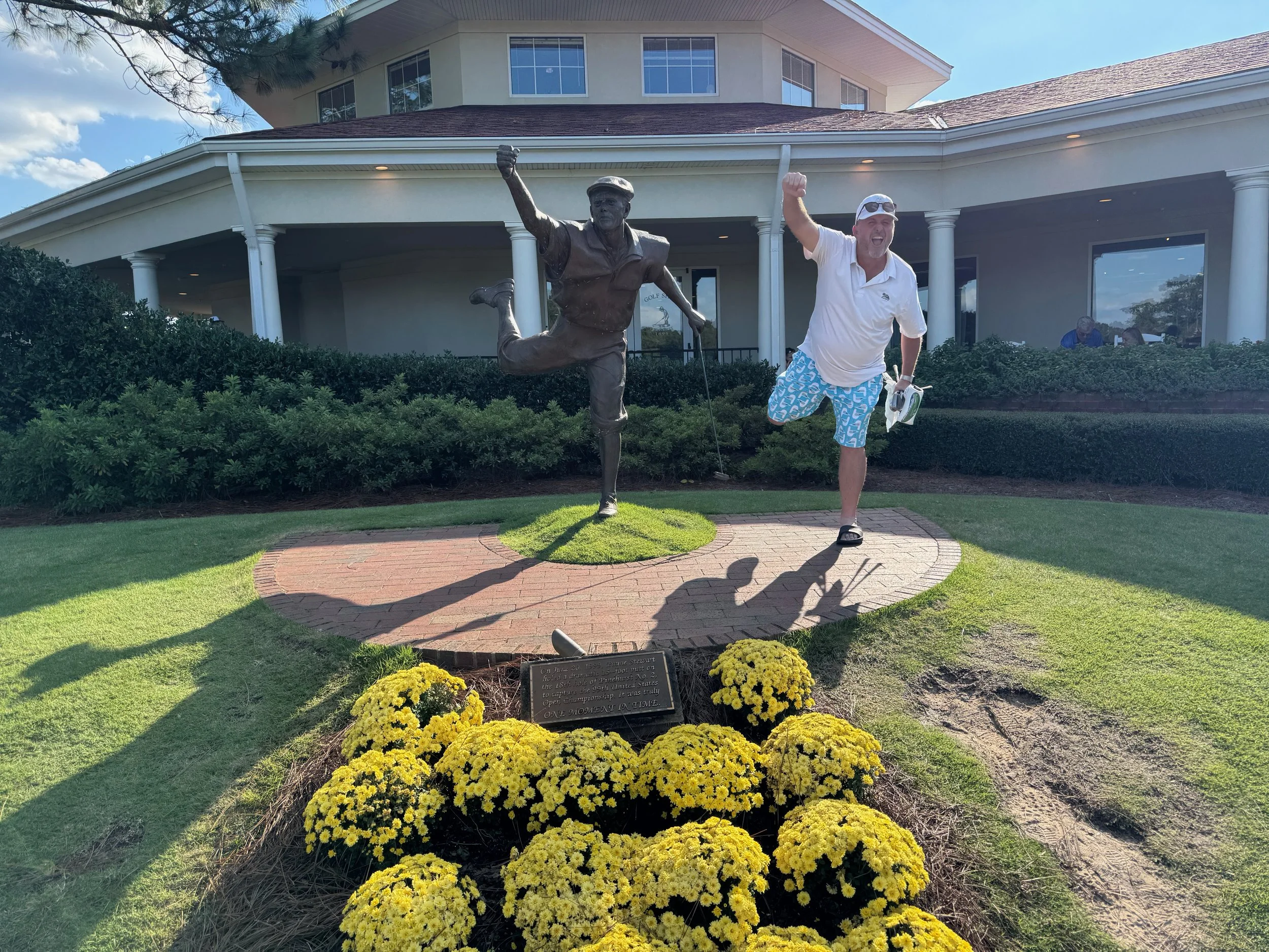 If you're not posing with Payne Stewart, you're doing it wrong.