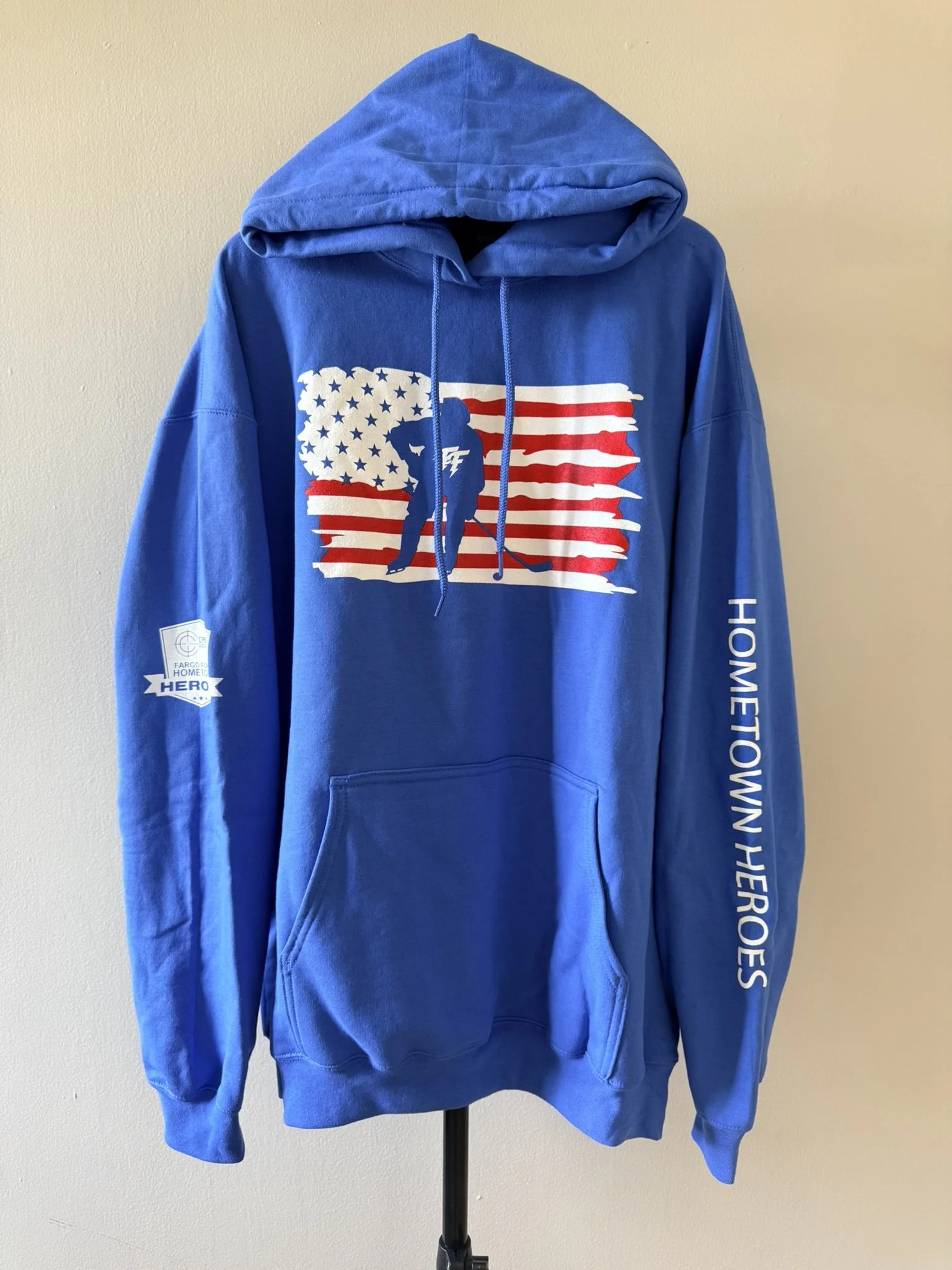 Fargo Force Hometown Heroes Royal Blue Hoodie XL