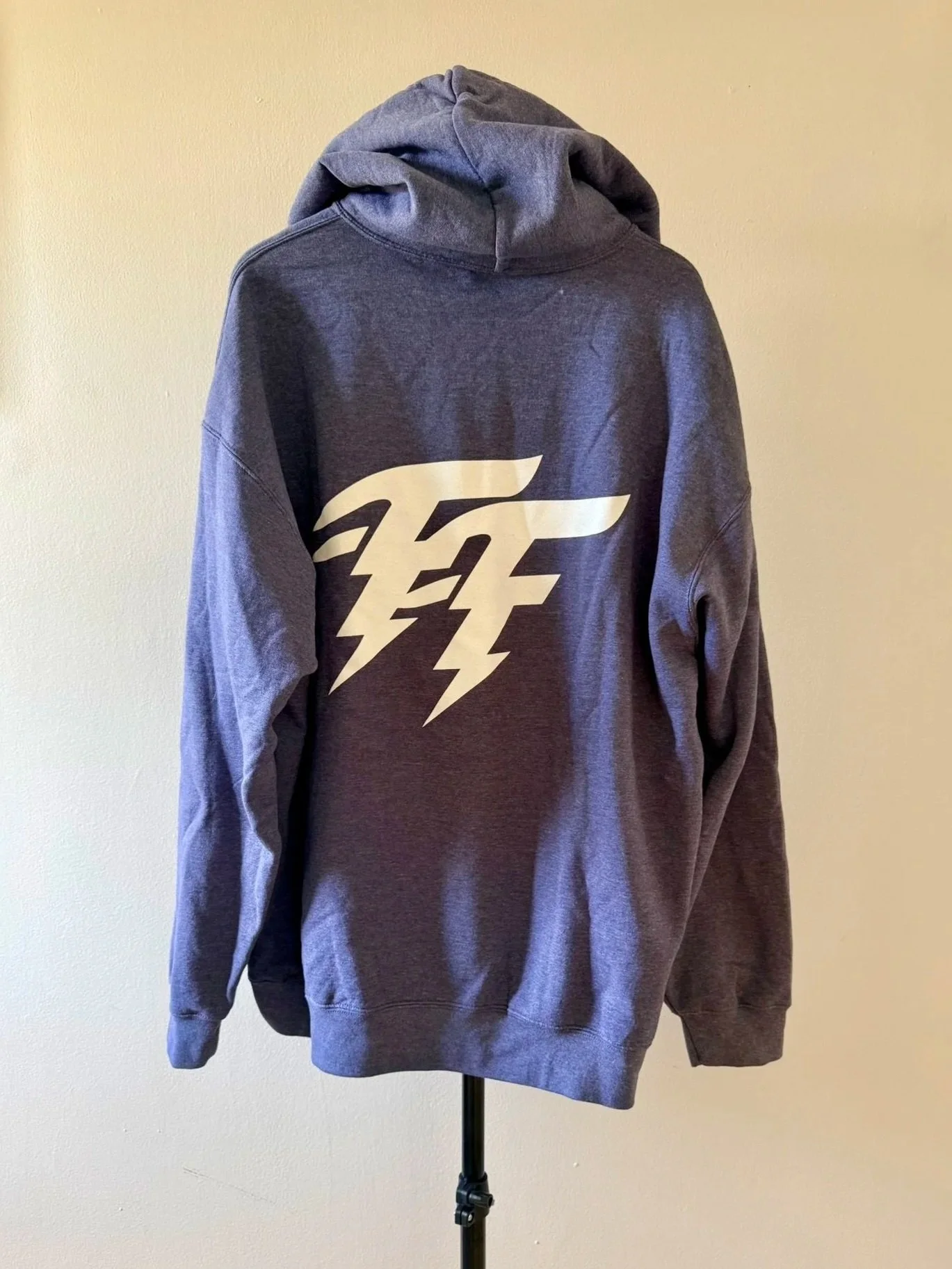 Blue Heather Fargo Force Hometown Heroes Hoodie Sweatshirt