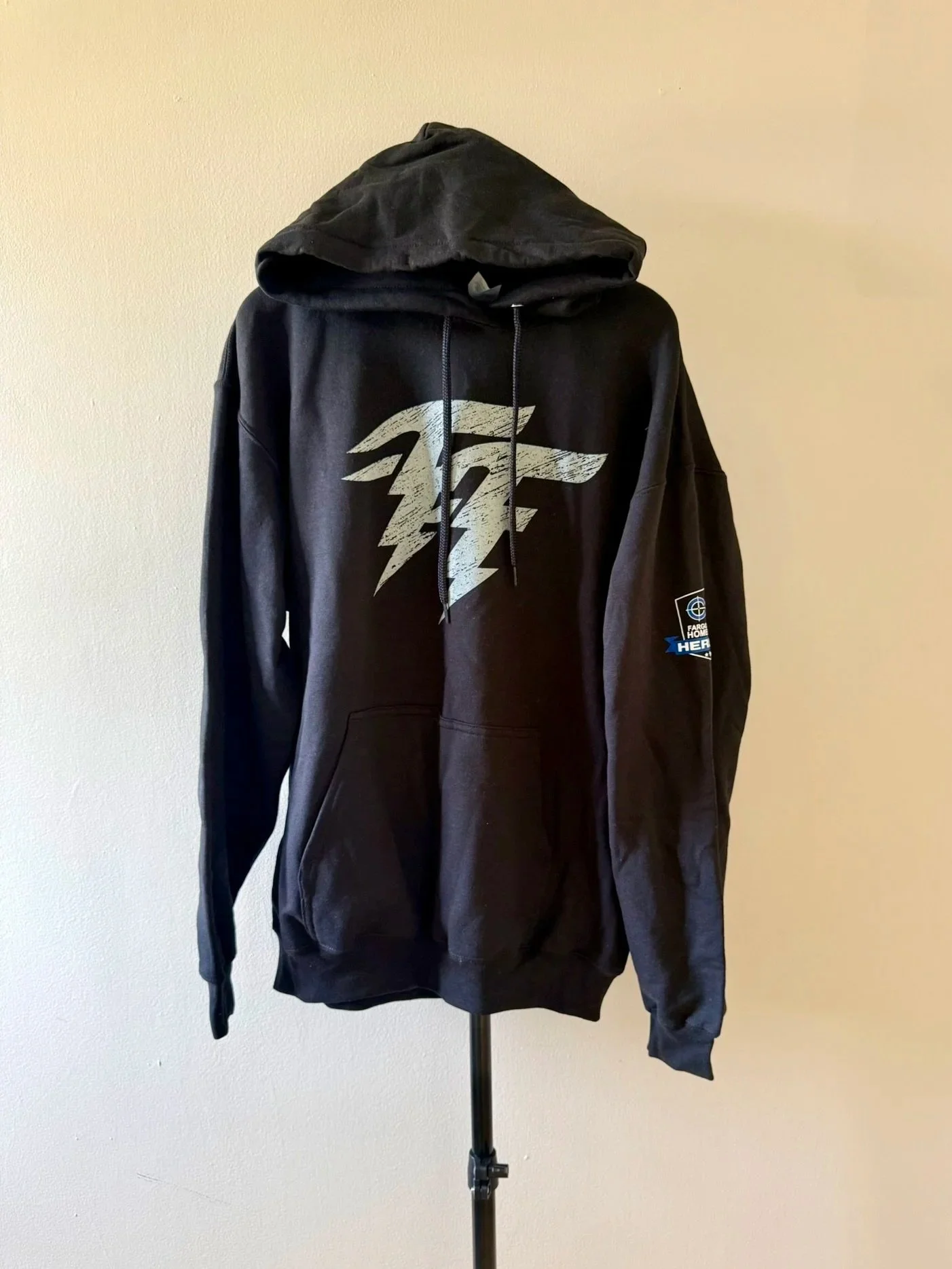 Fargo Force Hometown Heroes Black Hoodie