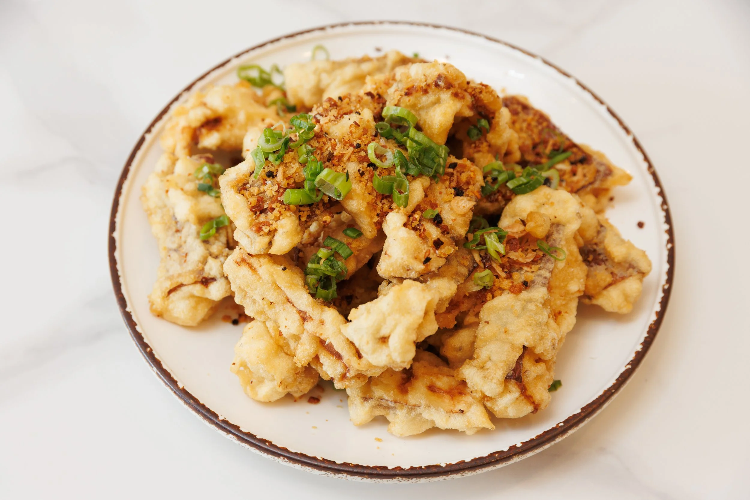 Crispy Garlic Chili Eggplant 避风塘茄子 VG