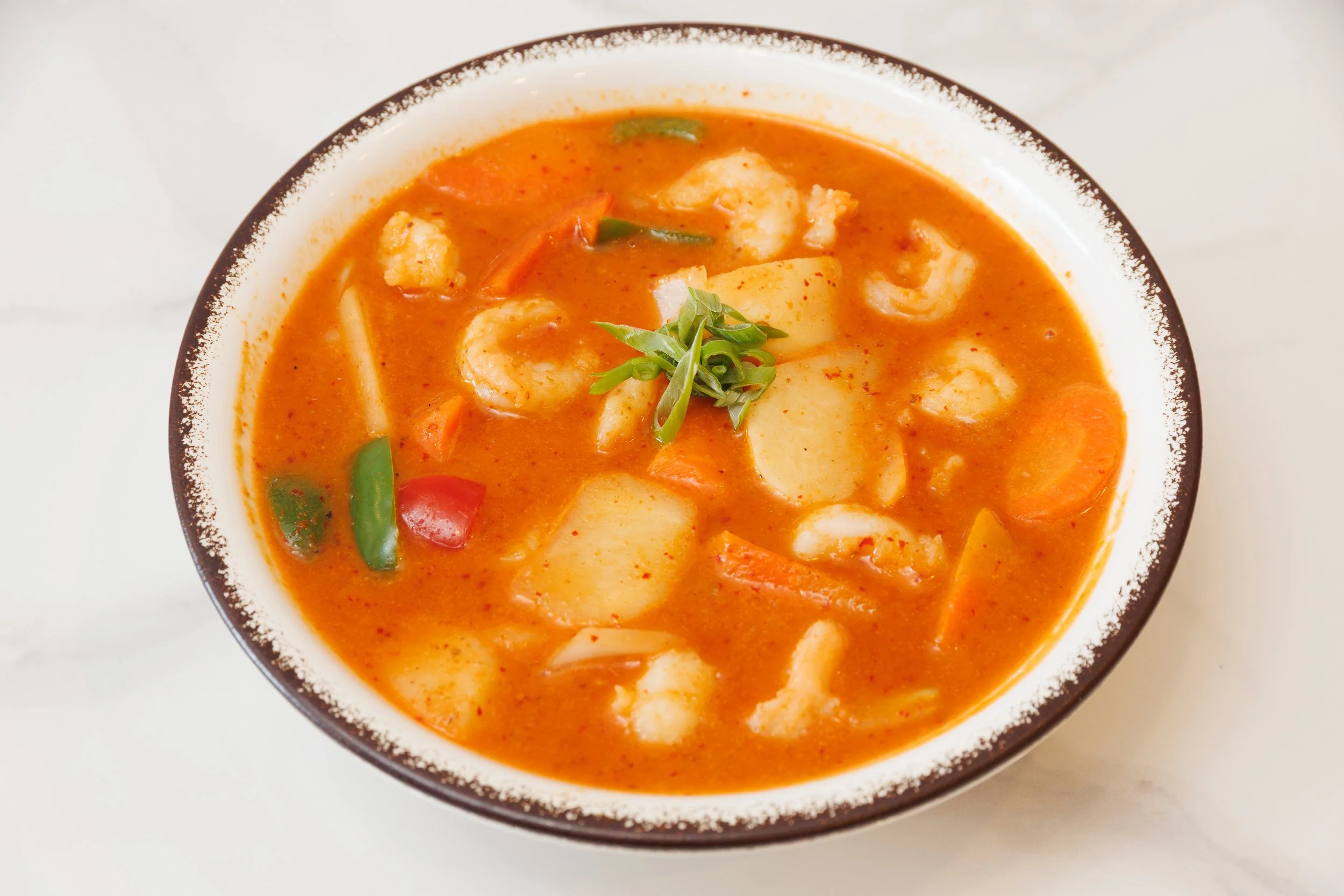 Red Curry Jumbo Shrimp 红咖喱大虾 (9) SF