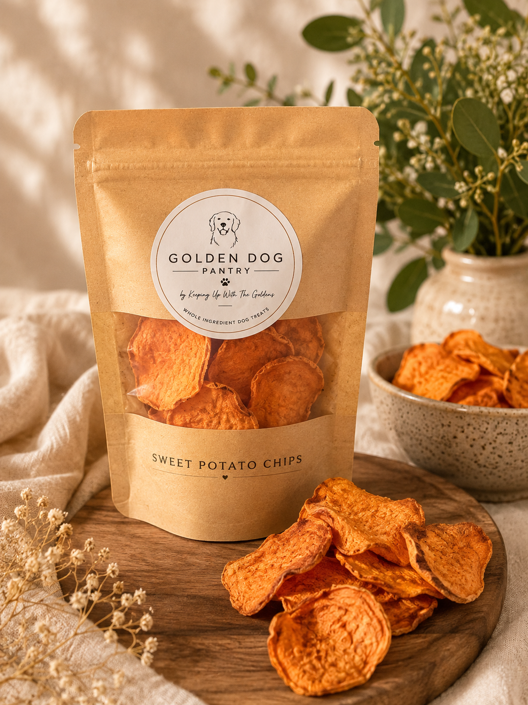 Sweet Potato & Apple Crisps