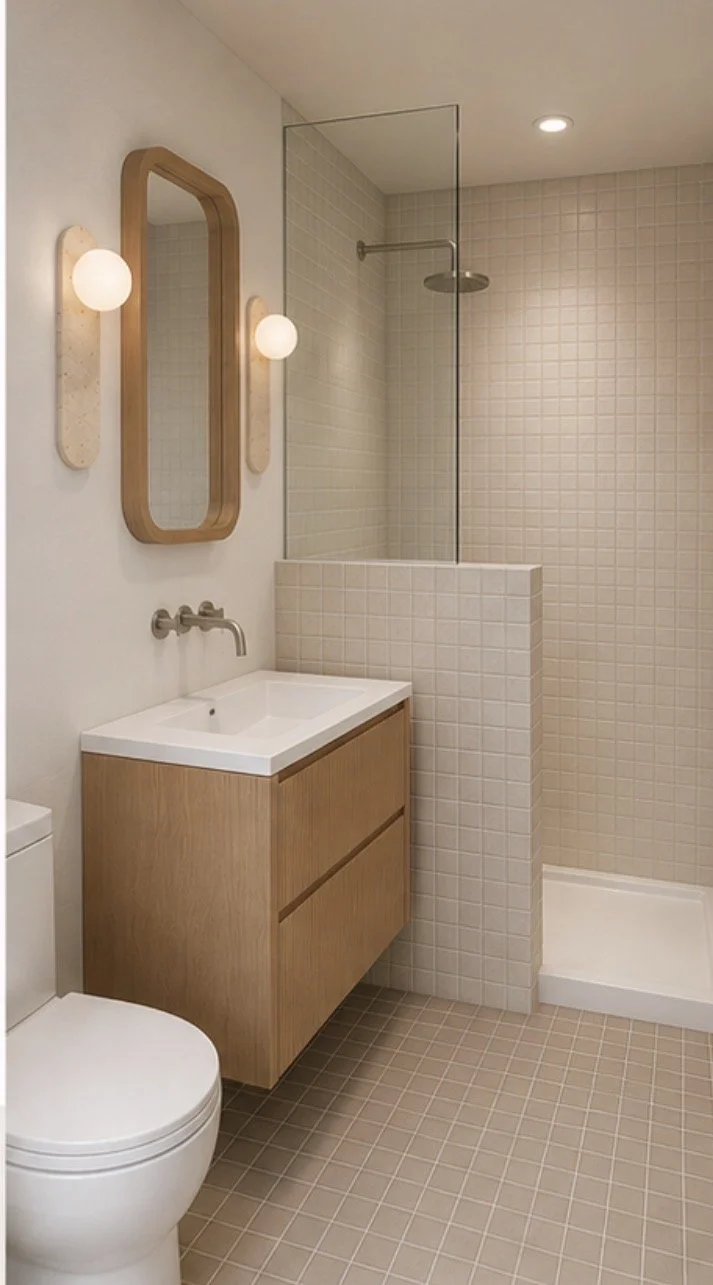 The Ensuite - A Soft Modern Retreat For The Primary