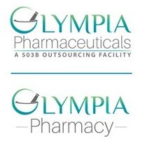 Logo of Olympia Pharmaceuticals and Olympia Pharmacy with the text 'A 503B Outsourcing Facility'.