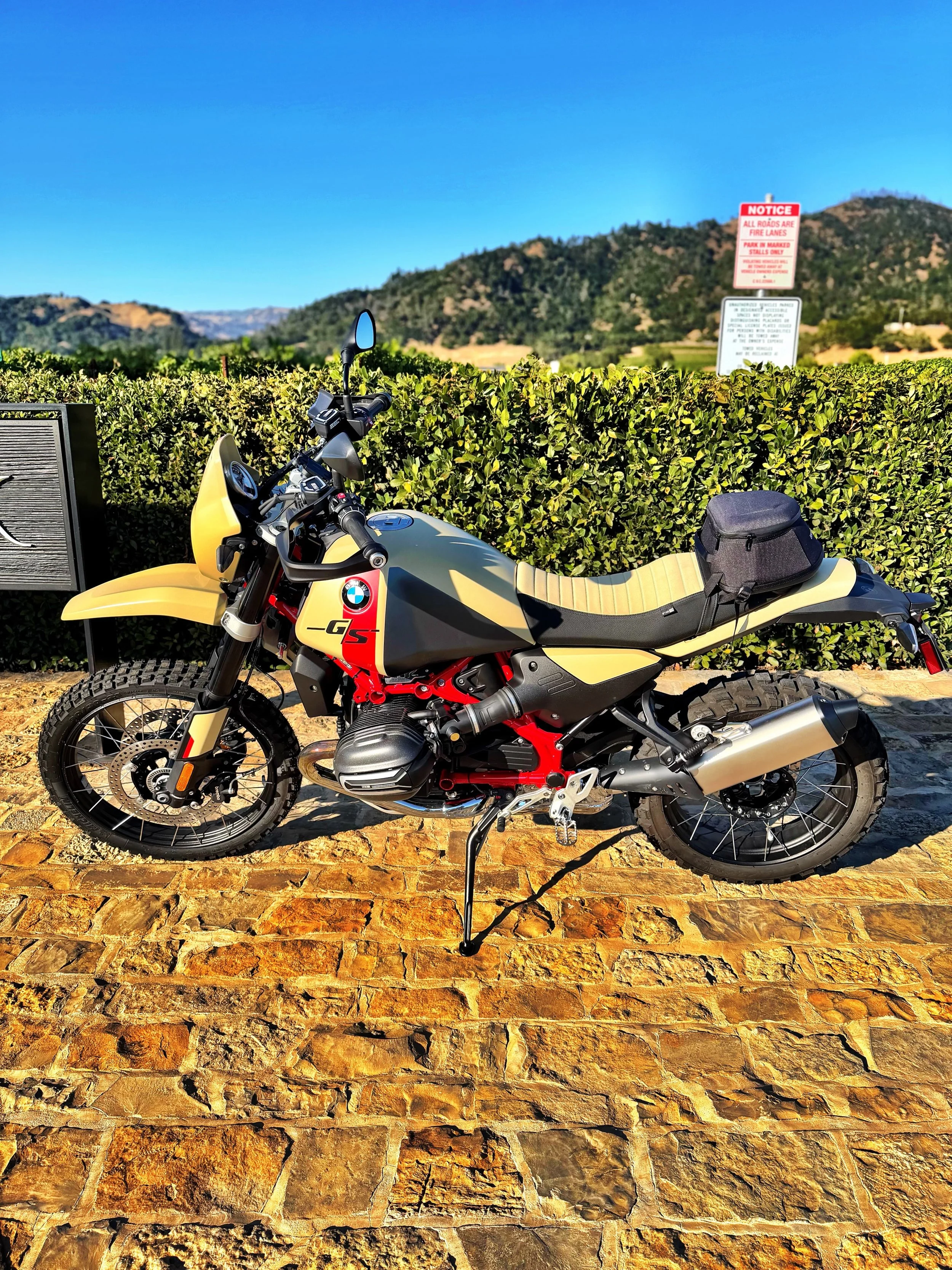 If you ride, might as well ride in wine country #winecountry #motorcycleadventure #bmwgs