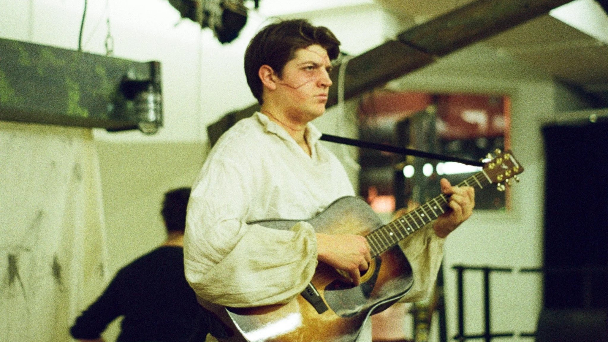 Behind the scenes photo from Orange Sky at Night. 