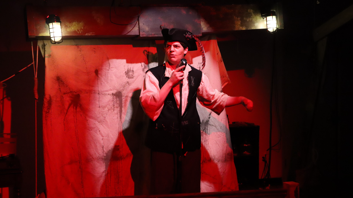 Production photo from Orange Sky at Night. 