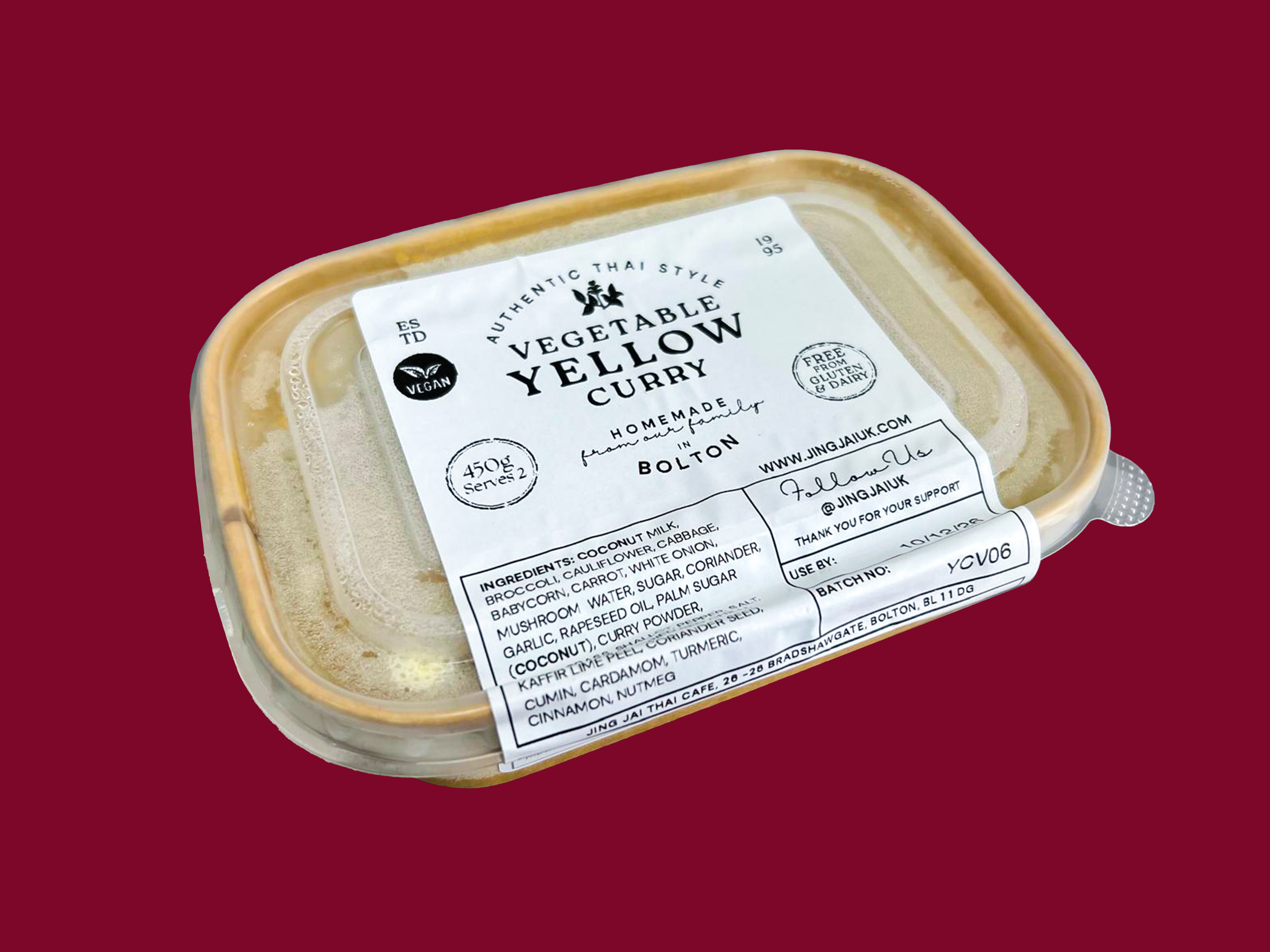 Vegetable Yellow Curry (Vegan)