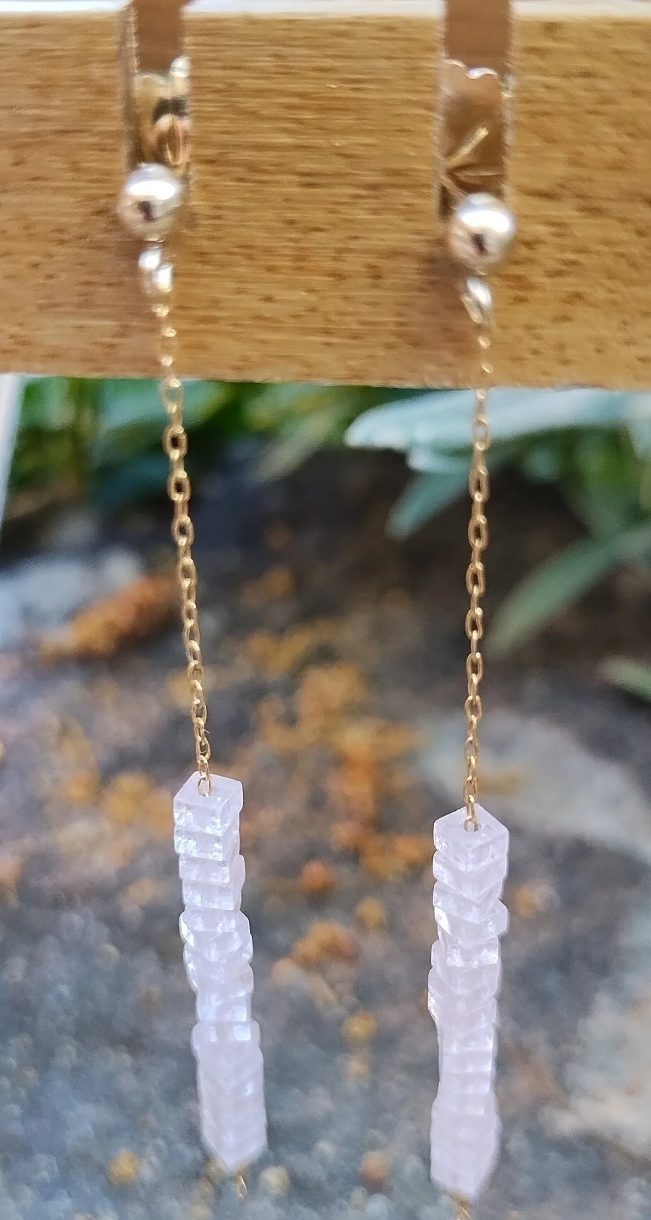 Strawberry Quartz Forever Earrings #2