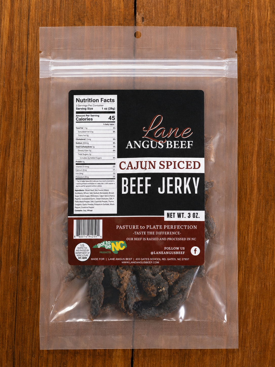 Beef Jerky - Cajun Spice