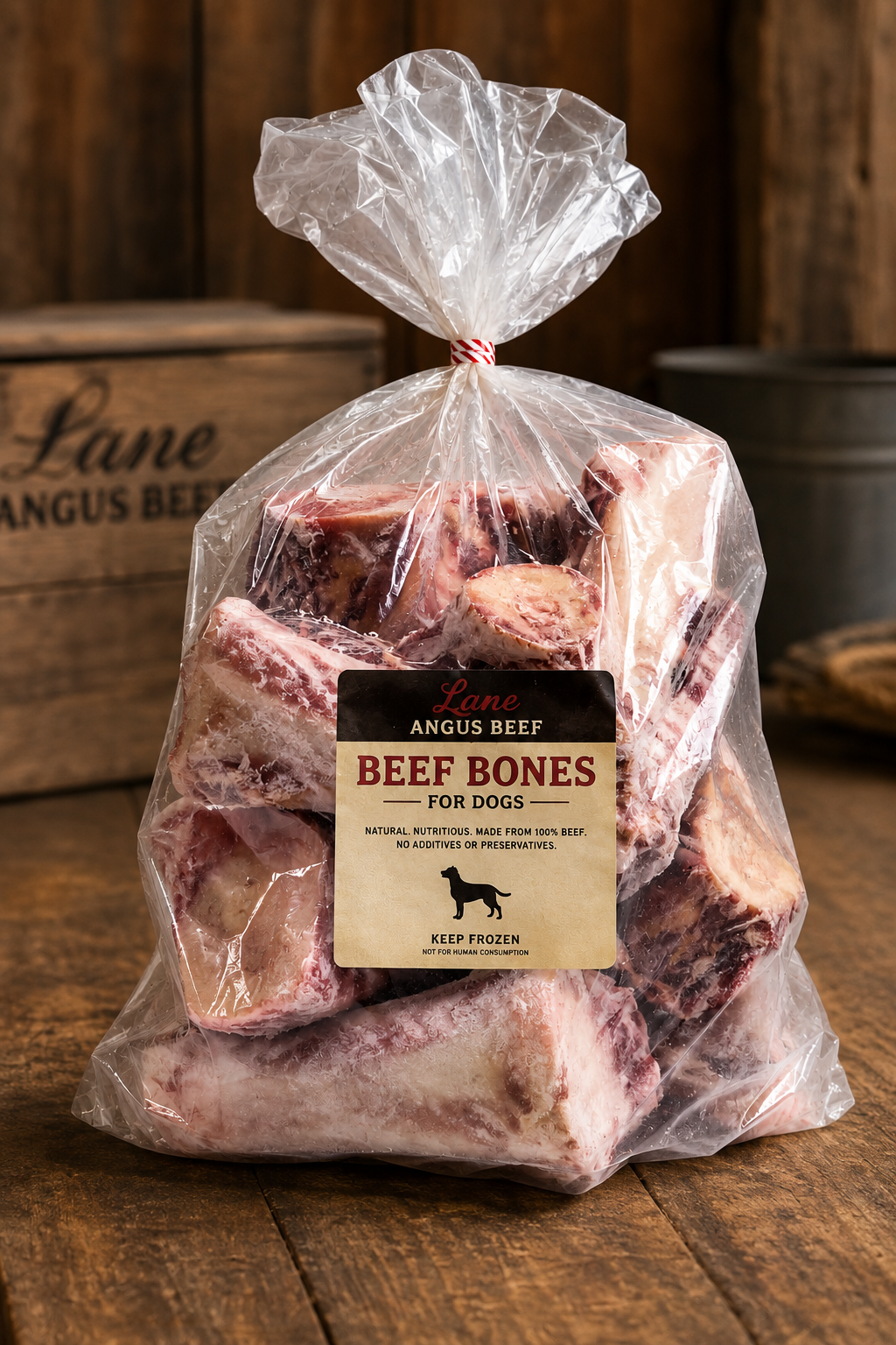 Beef Dog Bones (Bag)