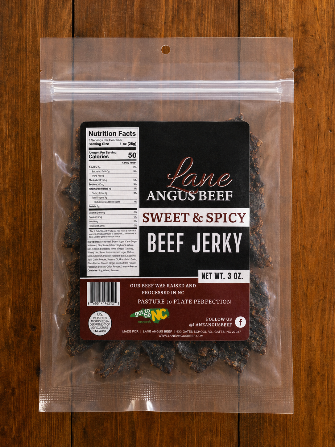 Beef Jerky - Sweet & Spicy