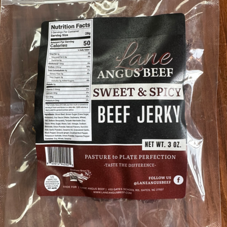 Beef Jerky - Sweet & Spicy
