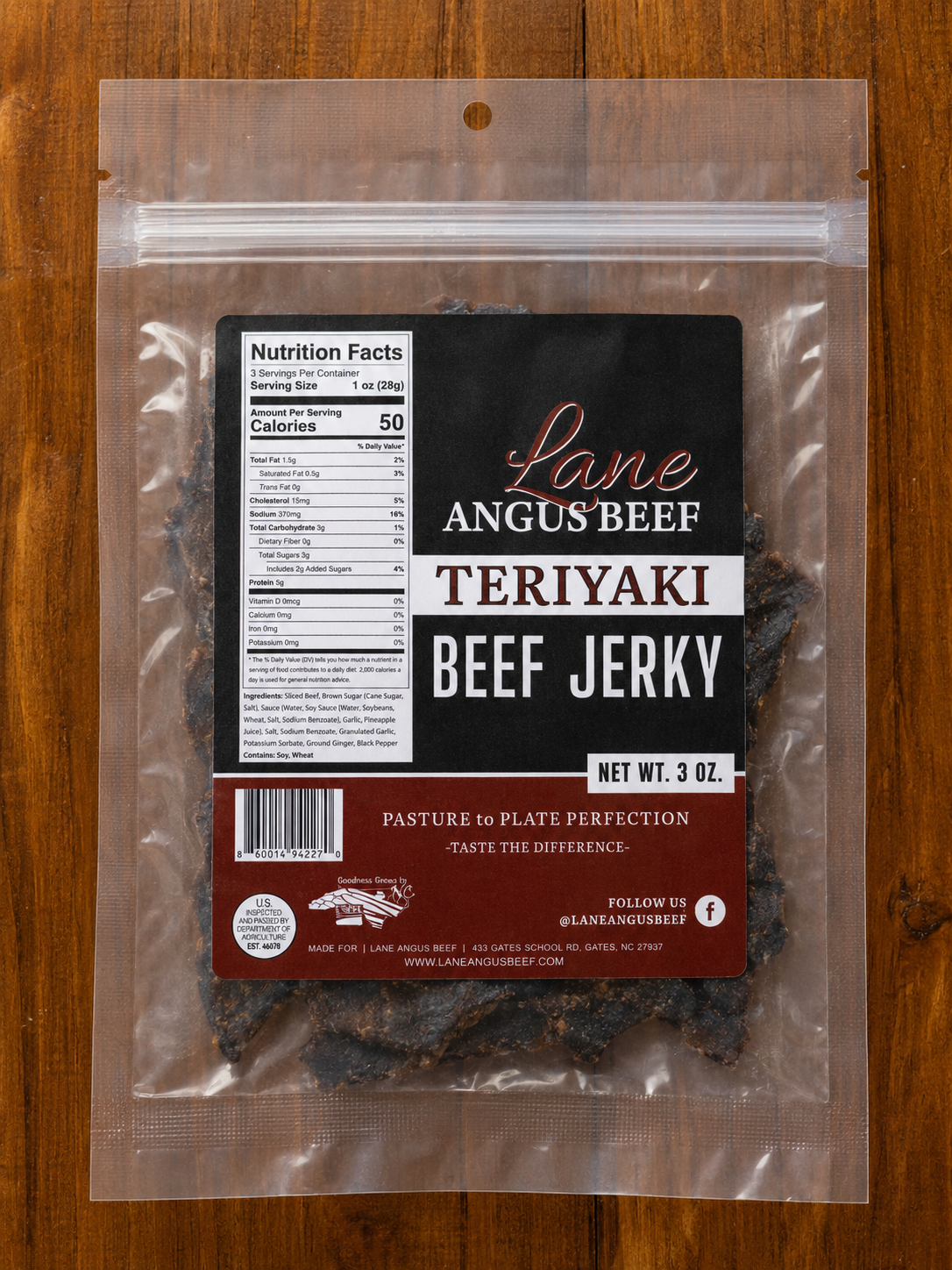 Beef Jerky - Teriyaki