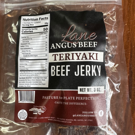 Beef Jerky - Teriyaki