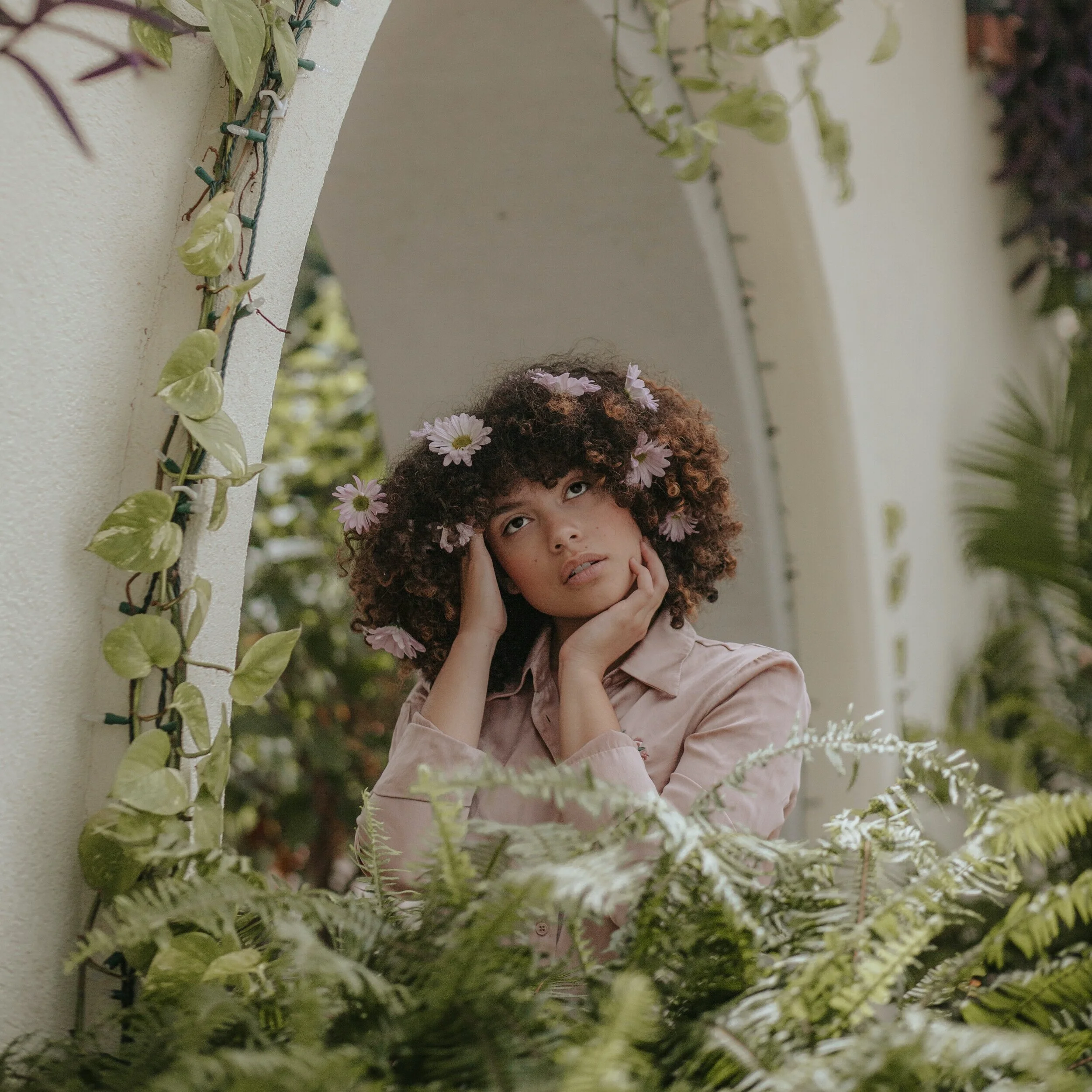 Dafne St. Hilaire | Portraits at Roger Williams Greenhouse