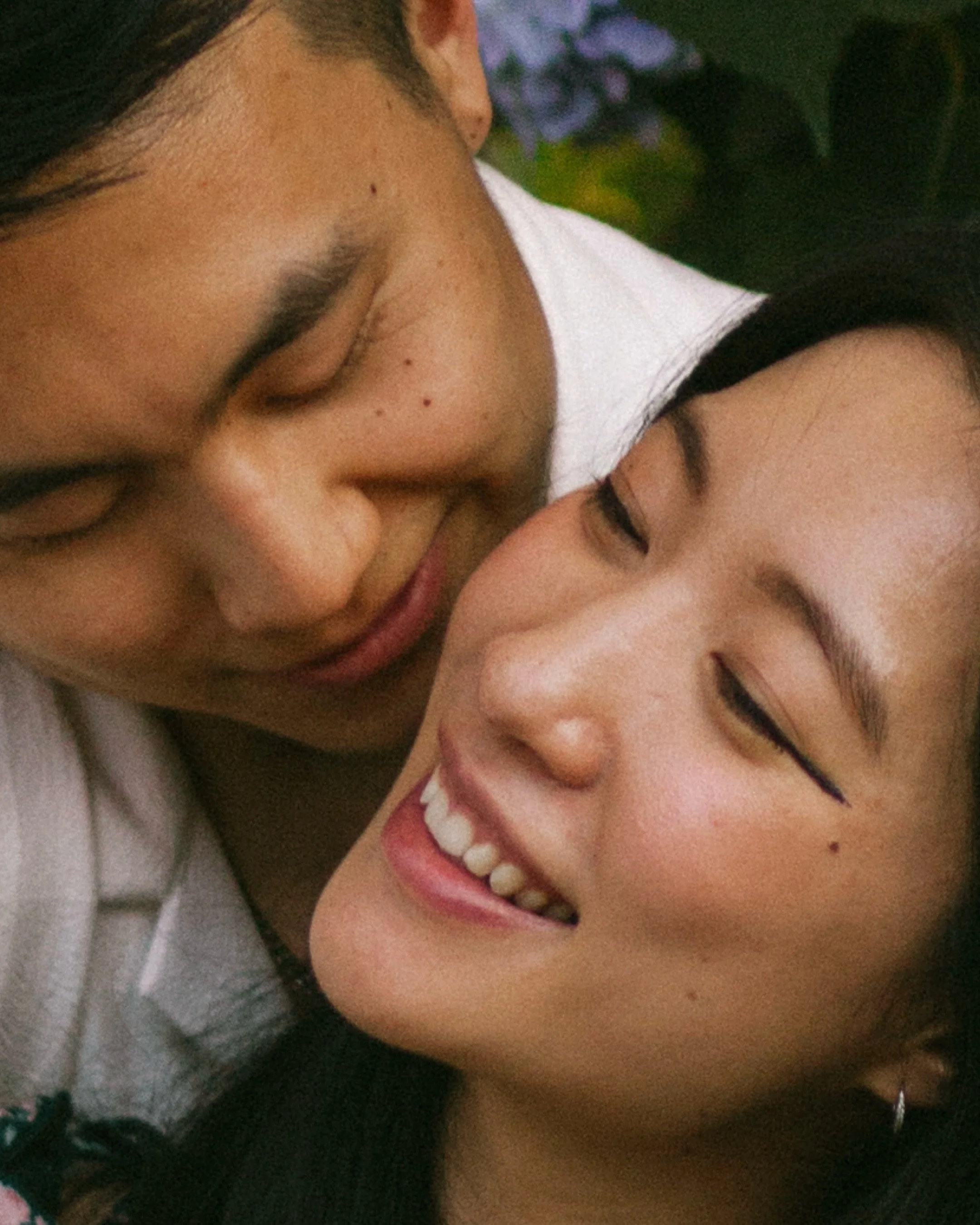 Close-ups

I believe love is felt in the details.
A forehead resting against another.
A laugh that only one person can bring out.
The way someone&rsquo;s eyes soften
when they look at the person they love.

Those moments deserve just as much space 
a