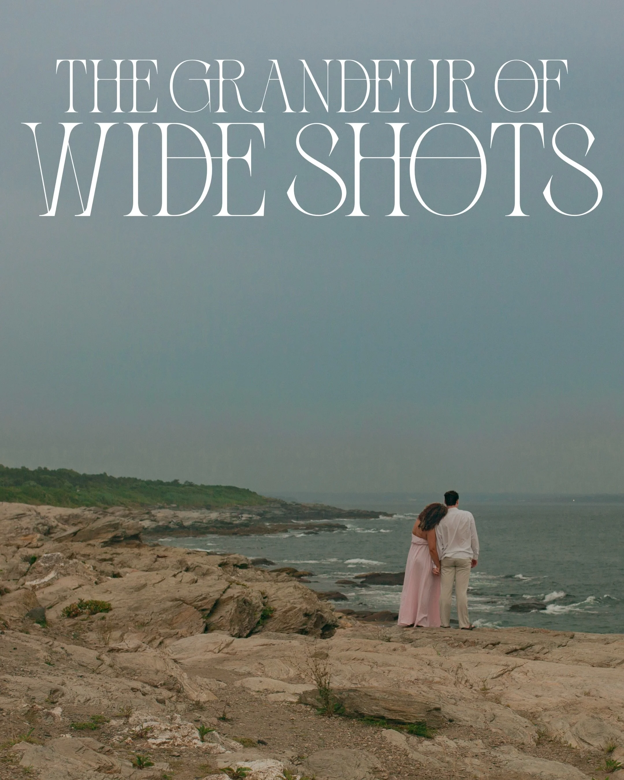 A part of my visual language is embracing the grandeur of wide shots.

I&rsquo;ve always loved the way a wide frame gives a moment room to exist.

Of course I want you to remember the way you looked at each other. But I also want you to remember wher