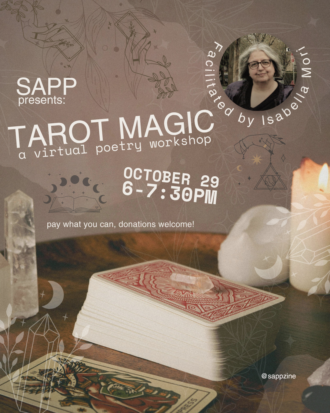 Tarot Magic: An Online Poetry Workshop (Virtual)