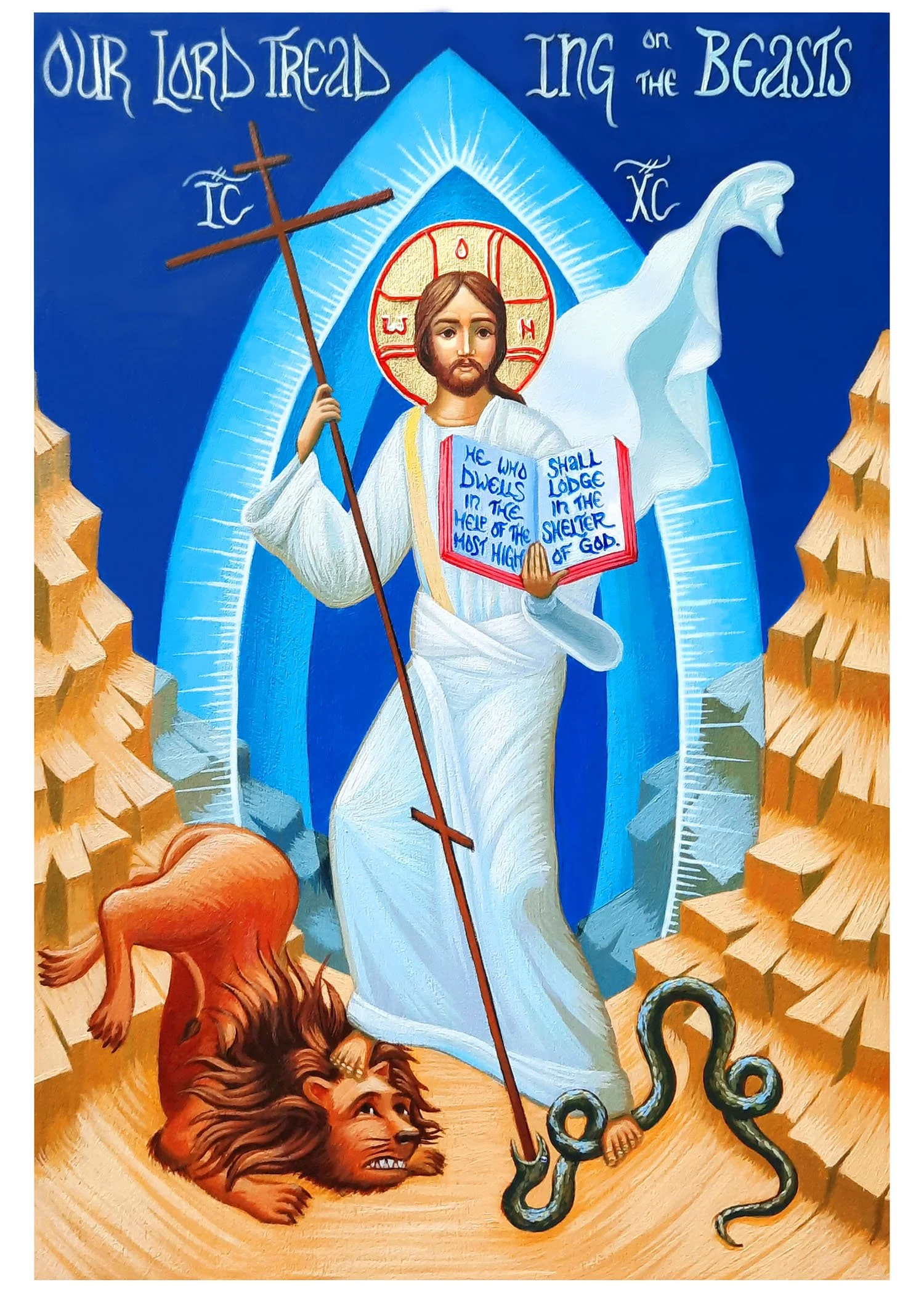 Anna Poloz Icons_Christ Treading on the Beasts_5x7.jpg