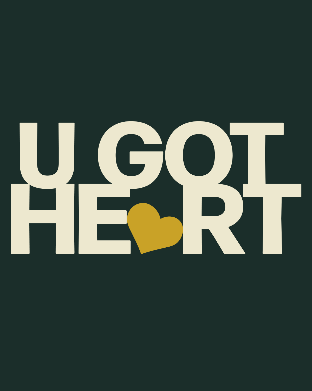 U Got Heart Square Sticker