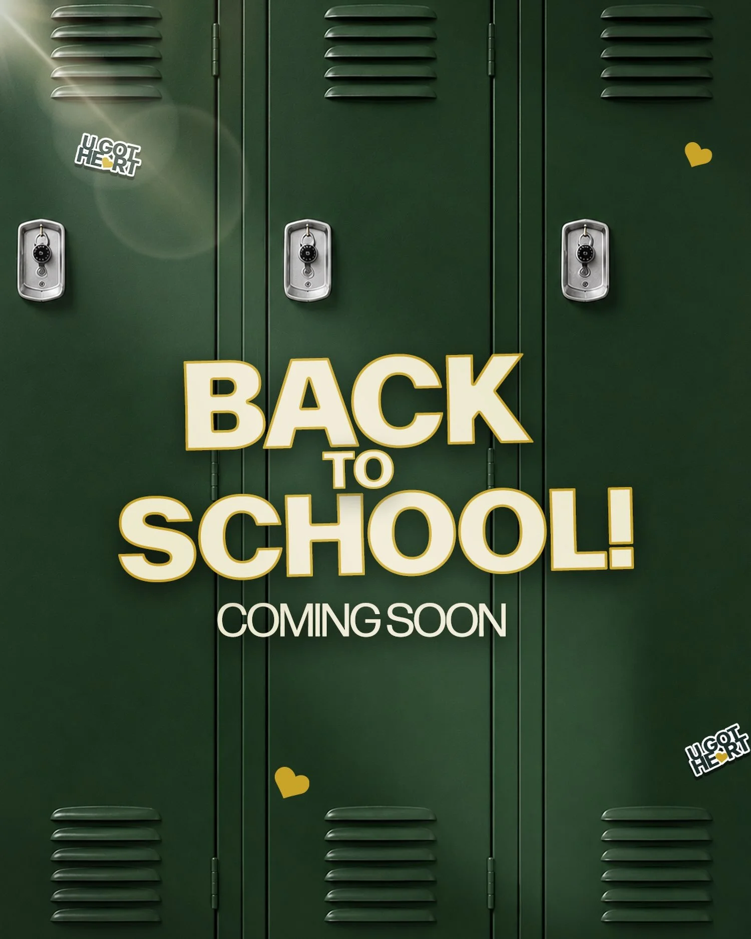 Back to school GIVEAWAYS and DROPS are coming soon 👀🍎