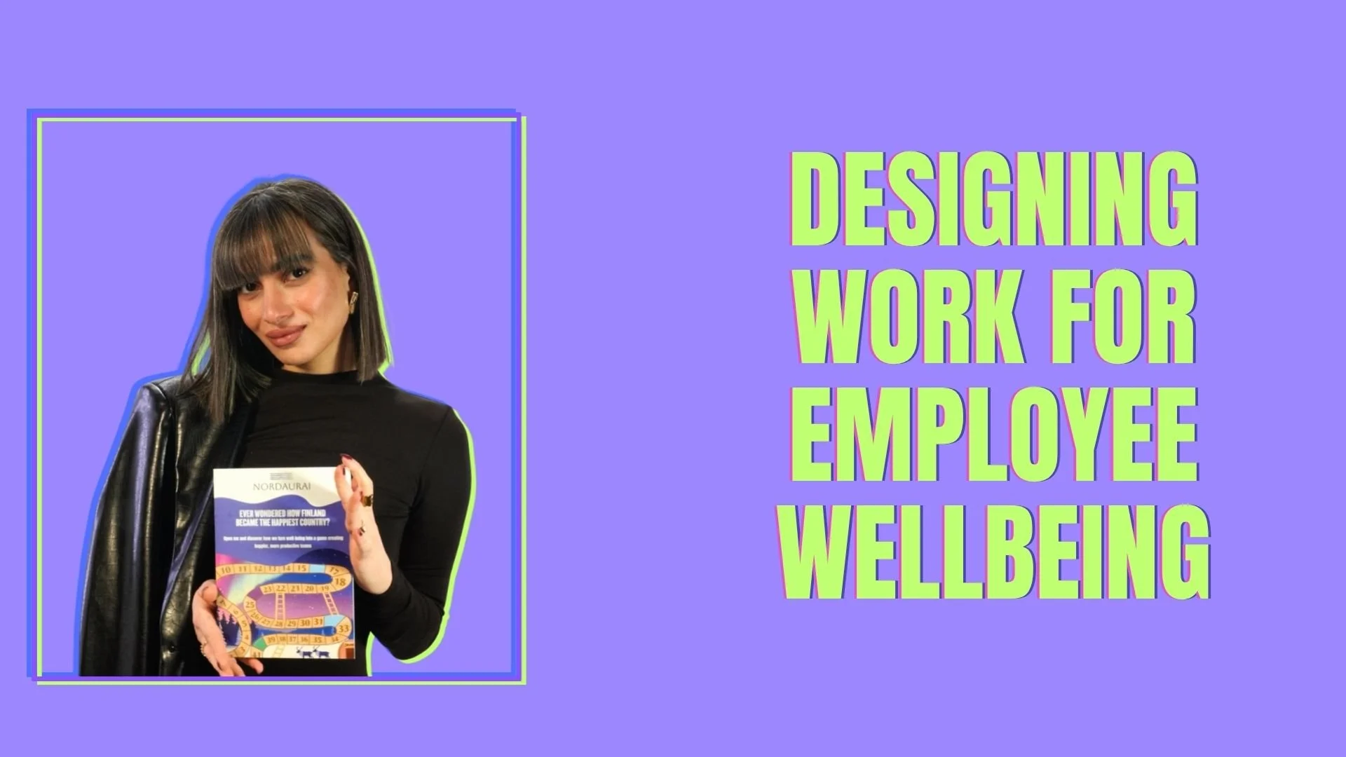 Designing Work for Employee Wellbeing