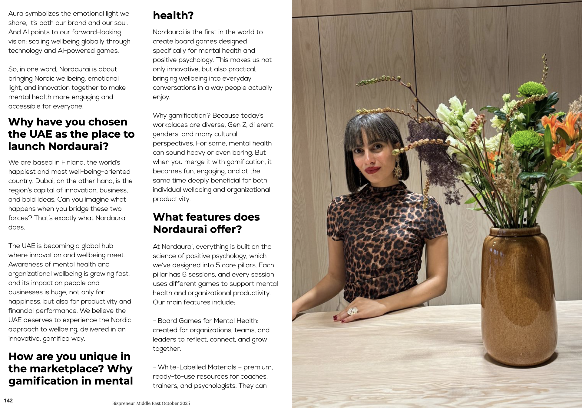 Angela Boyajian the founder of Gamified wellbeing program that uses wellbeing board game in Finland. these wellbeing board games help teams to reduce burnout and it is great tool for HR to team engagement